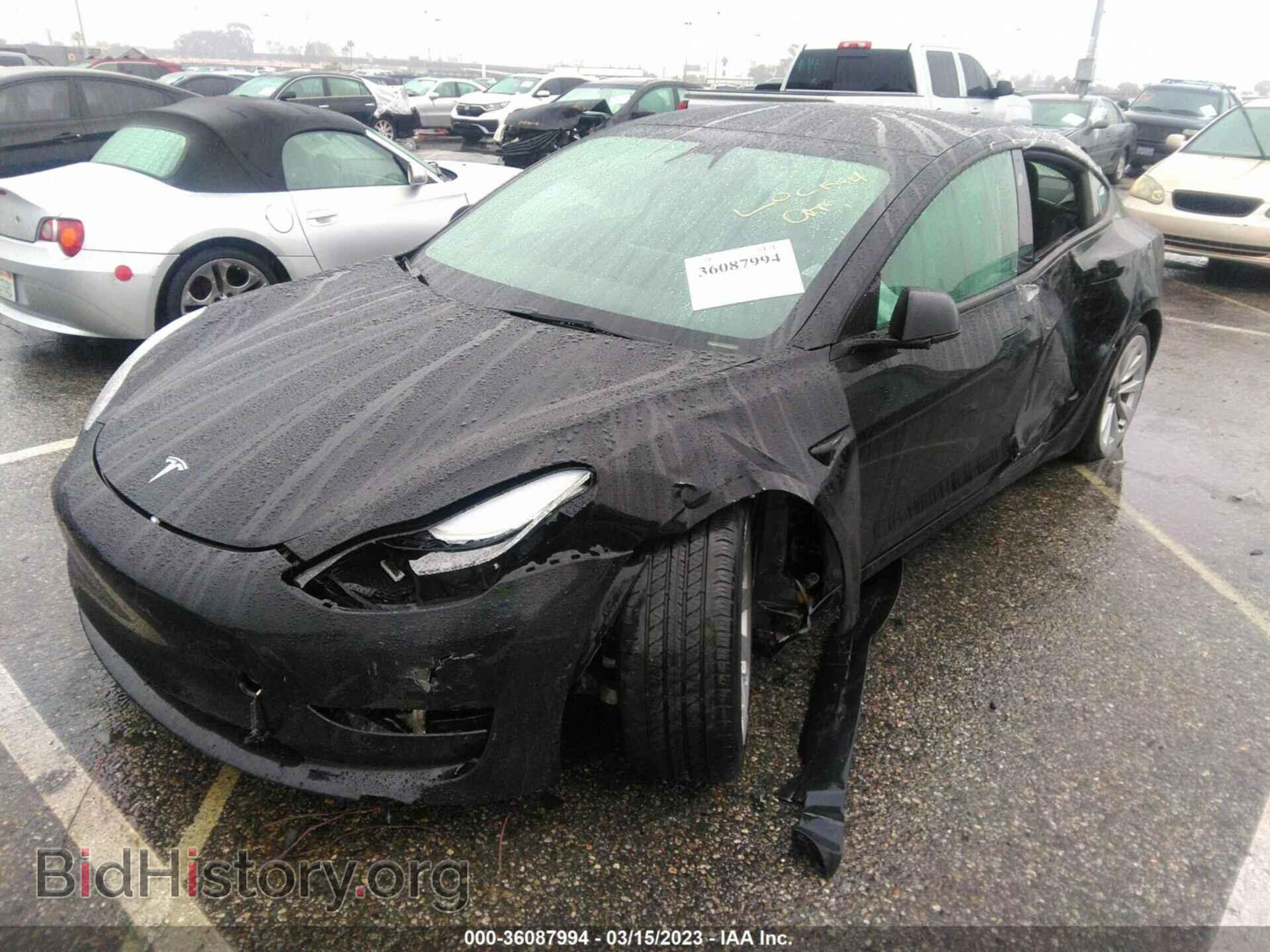 2021 TESLA MODEL 3 - VIN: 5YJ3E1EB3MF087740 - Photo 2
