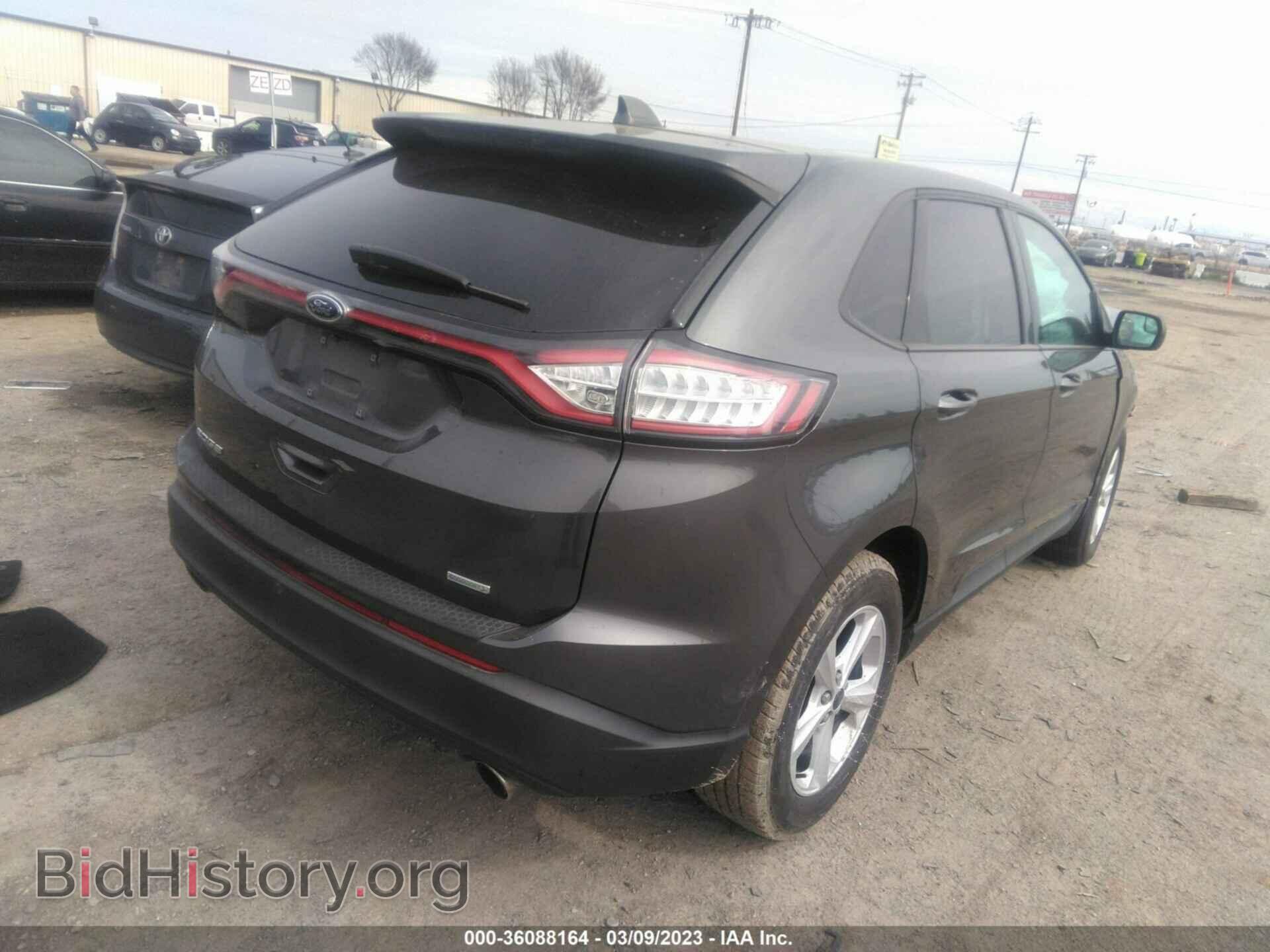 2016 FORD EDGE - VIN: 2FMPK3G92GBC43117 - Фото 4