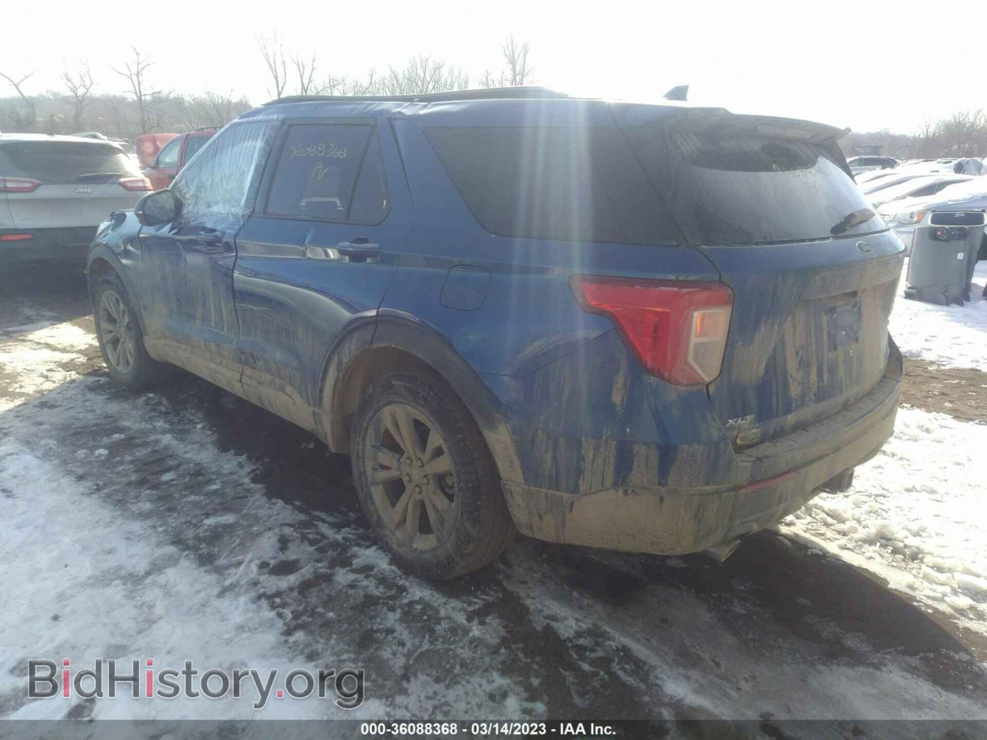 2022 FORD EXPLORER - VIN: 1FMSK8DH1NGC38662 - Фото 3