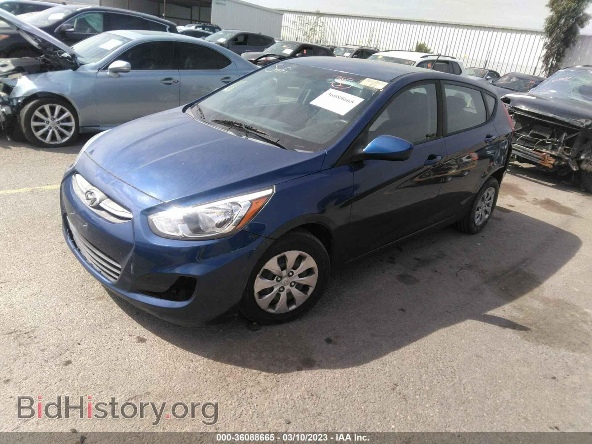 2016 HYUNDAI ACCENT - VIN: KMHCT5AE3GU280507 - Фото 2