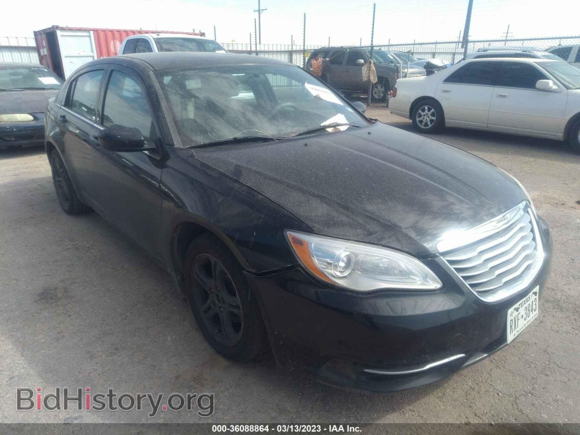 Фотография 1C3CCBAB6DN762861 - CHRYSLER 200 2013