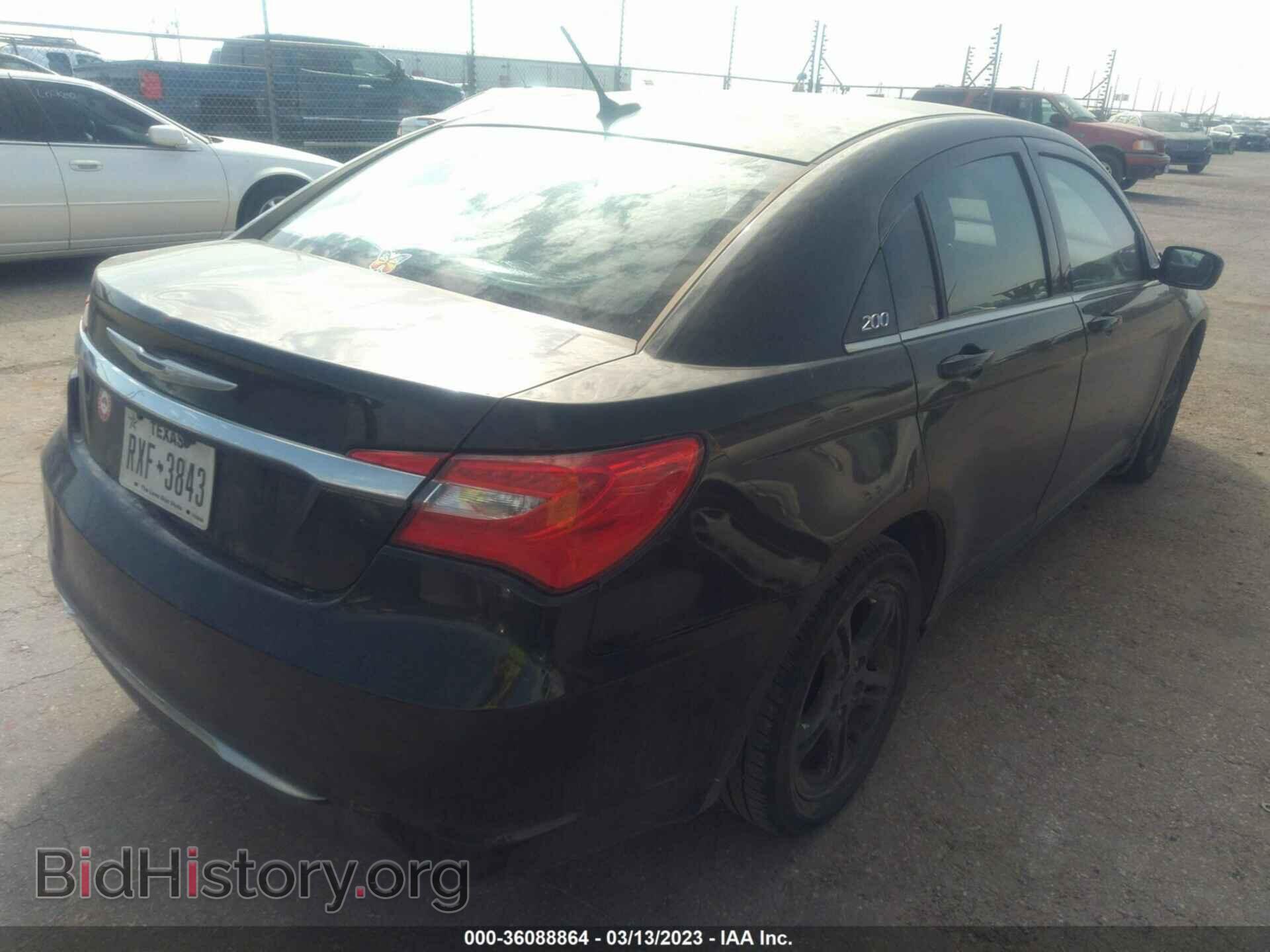 2013 CHRYSLER 200 - VIN: 1C3CCBAB6DN762861 - Photo 4