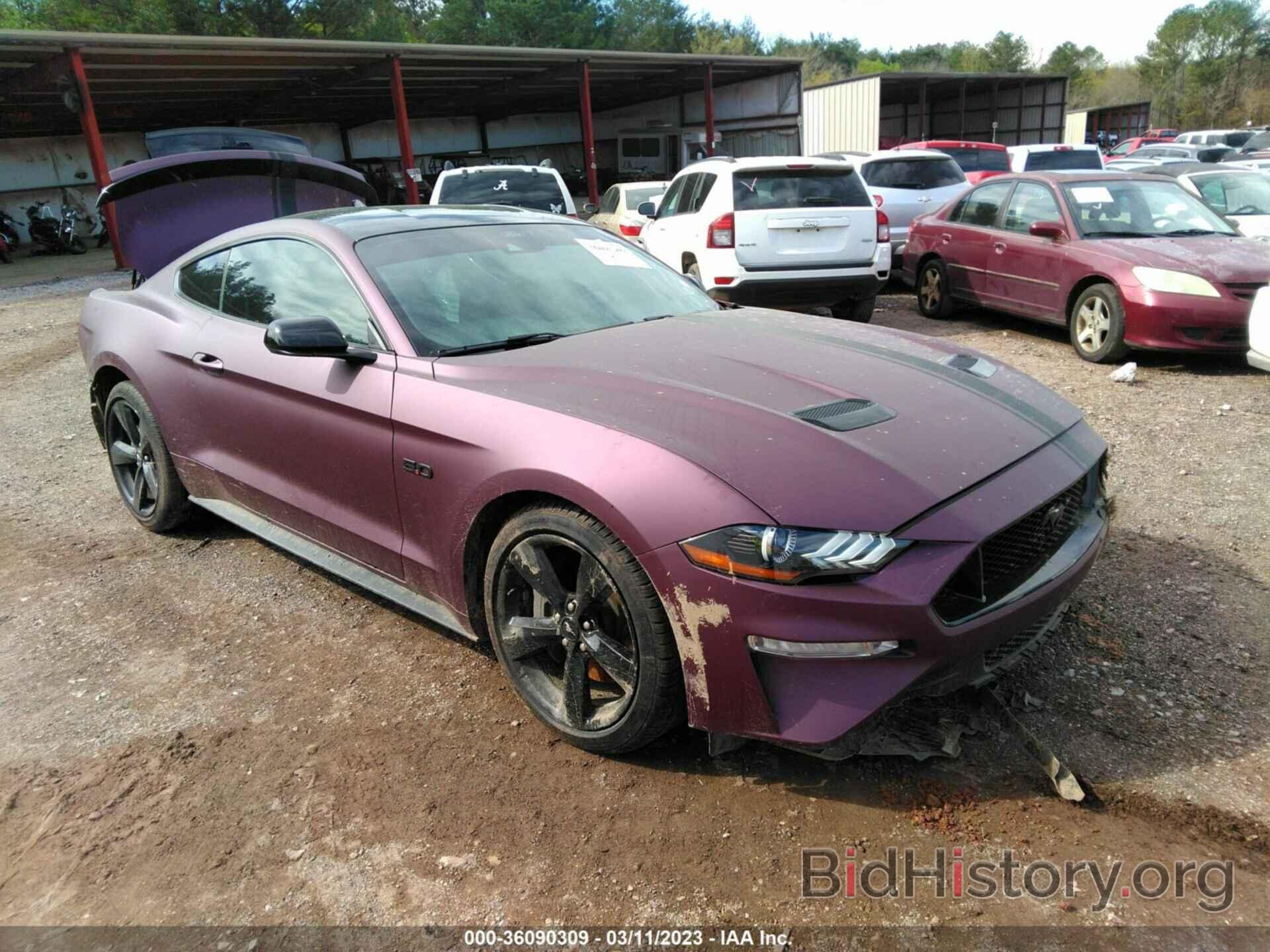 Photo 1FA6P8CFXM5148174 - FORD MUSTANG 2021