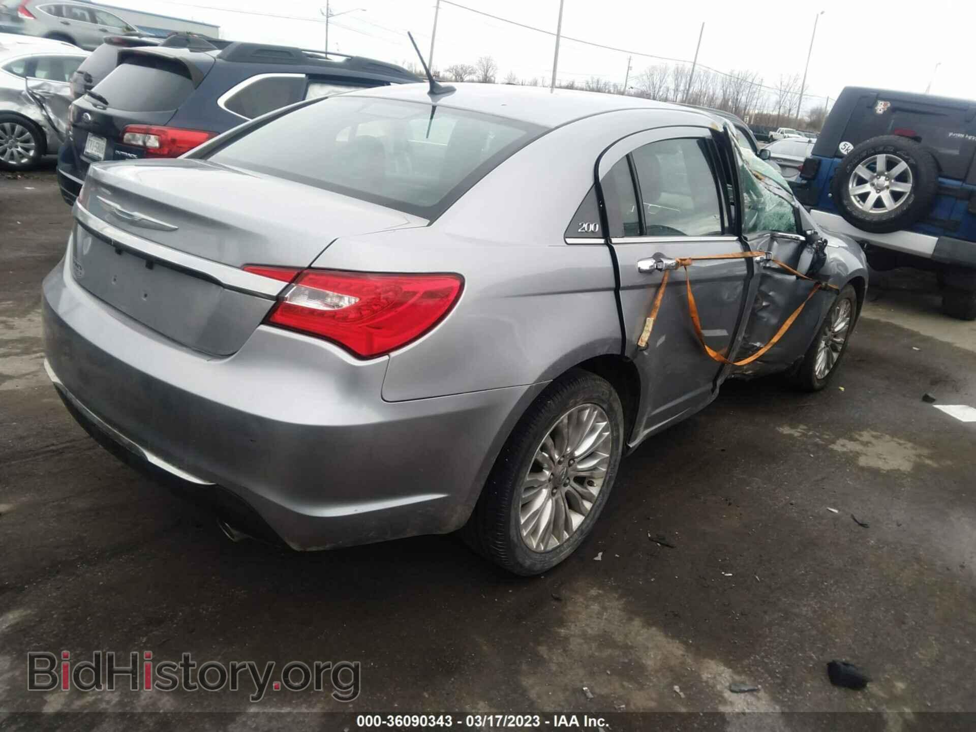 2013 CHRYSLER 200 - VIN: 1C3CCBCG1DN712166 - Фото 4
