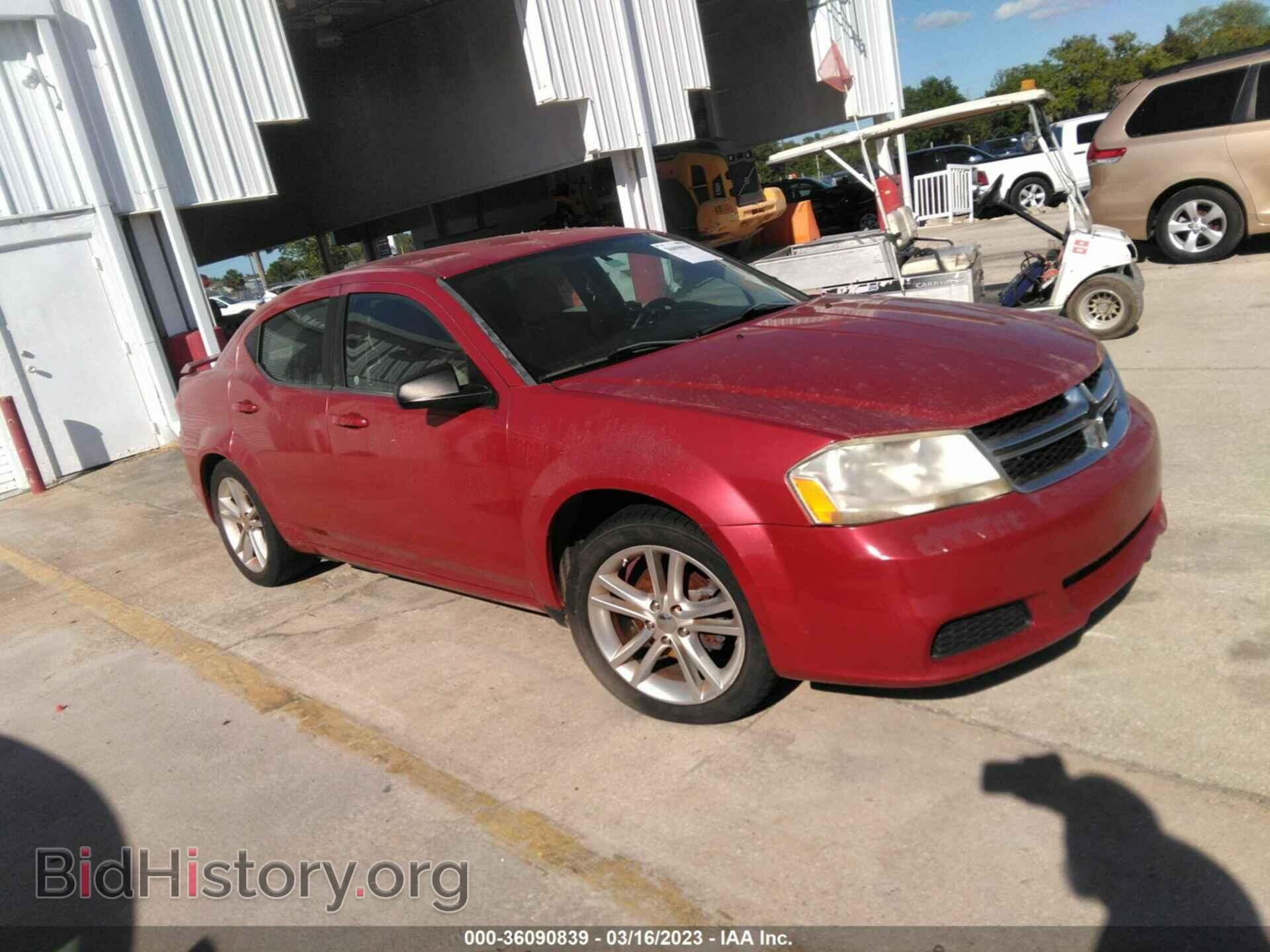 Photo 1C3CDZAG0DN581496 - DODGE AVENGER 2013