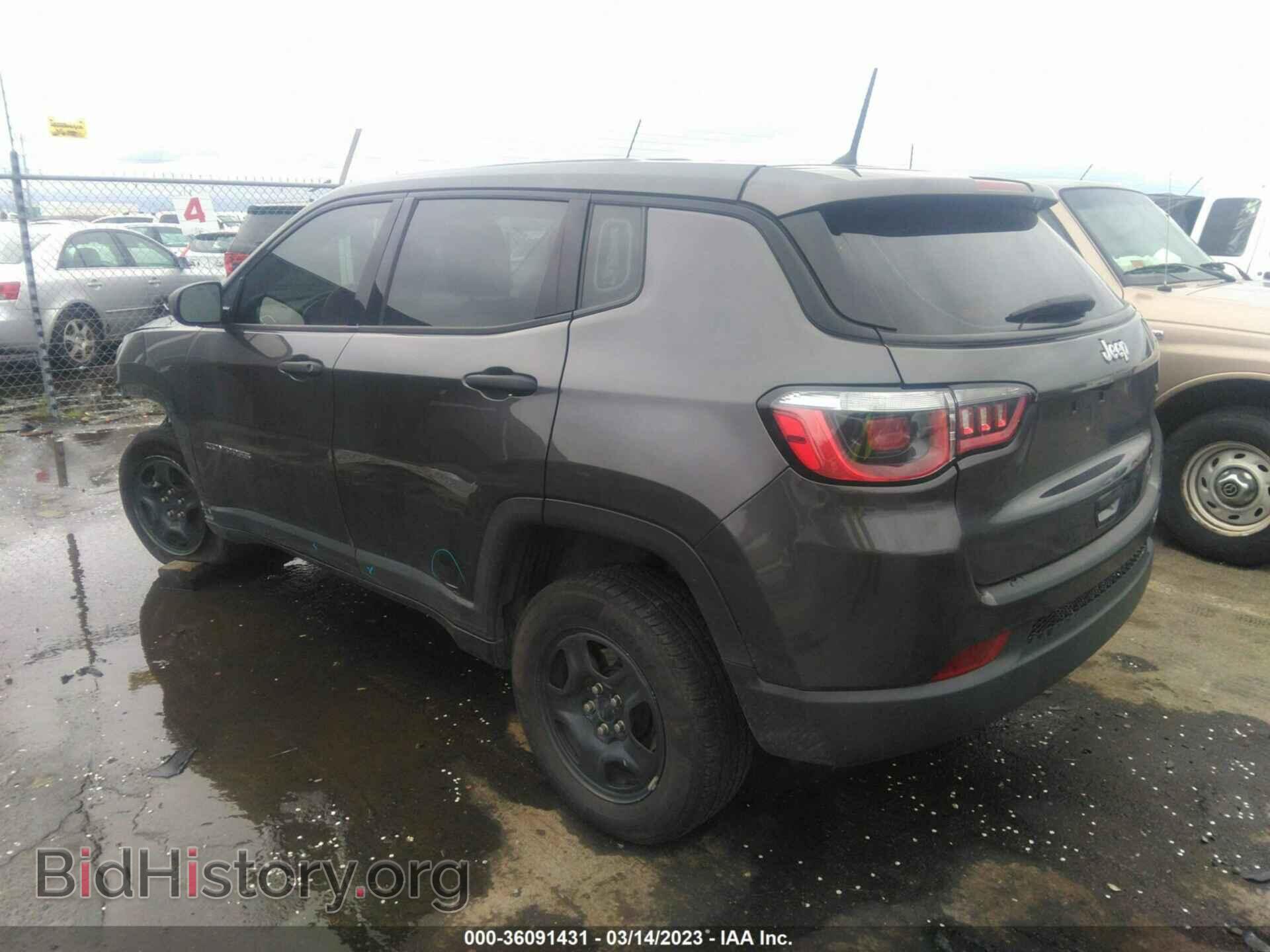2018 JEEP COMPASS - VIN: 3C4NJDAB6JT234934 - Фото 3