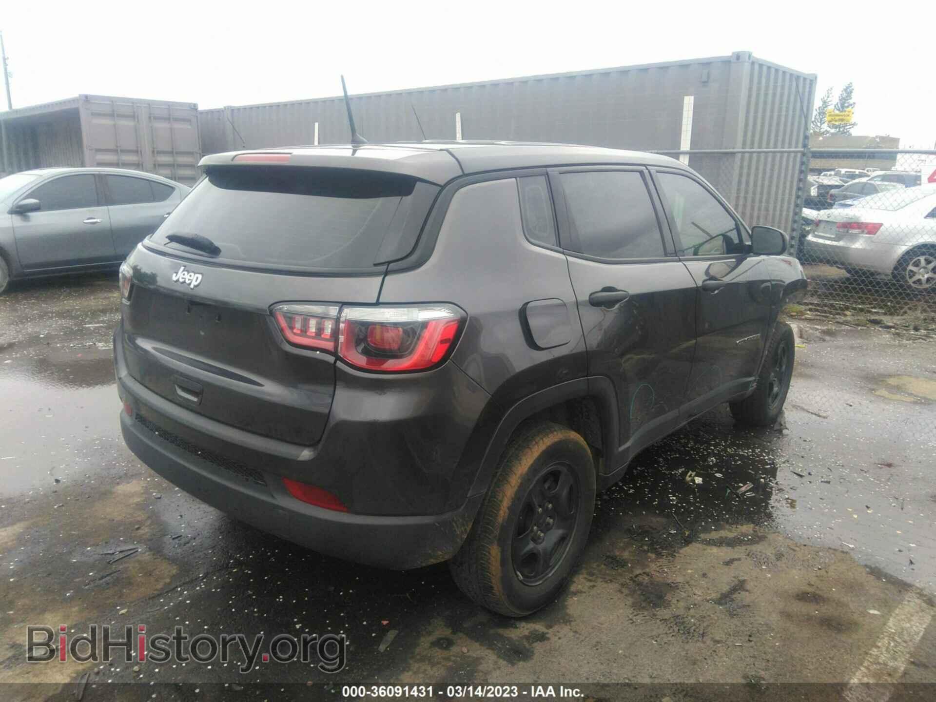 2018 JEEP COMPASS - VIN: 3C4NJDAB6JT234934 - Фото 4