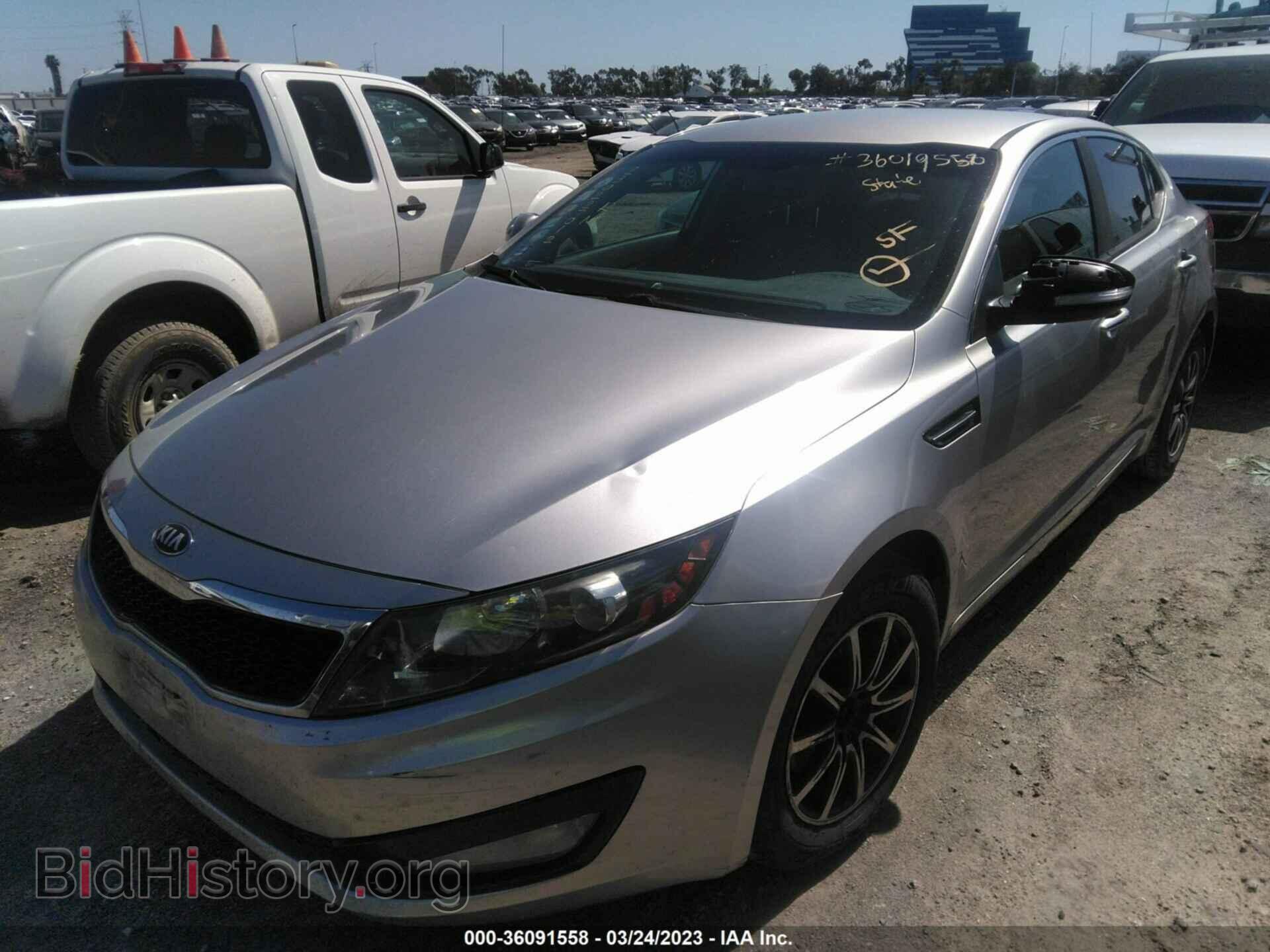2013 KIA OPTIMA - VIN: KNAGM4A70D5322598 - Фото 2