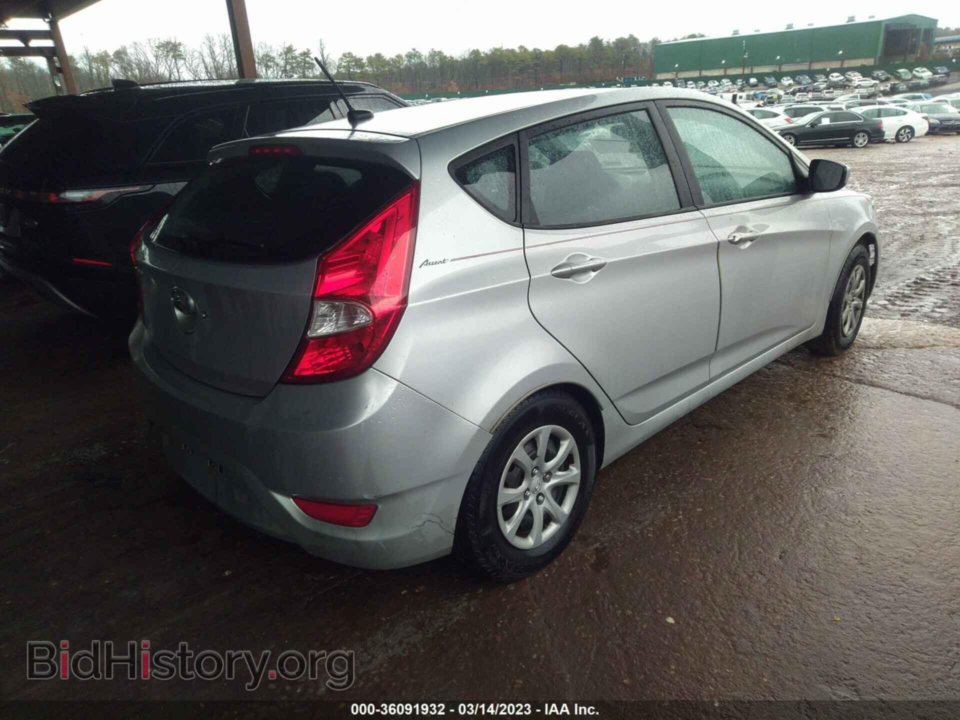 2012 HYUNDAI ACCENT - VIN: KMHCT5AE1CU047641 - Фото 4