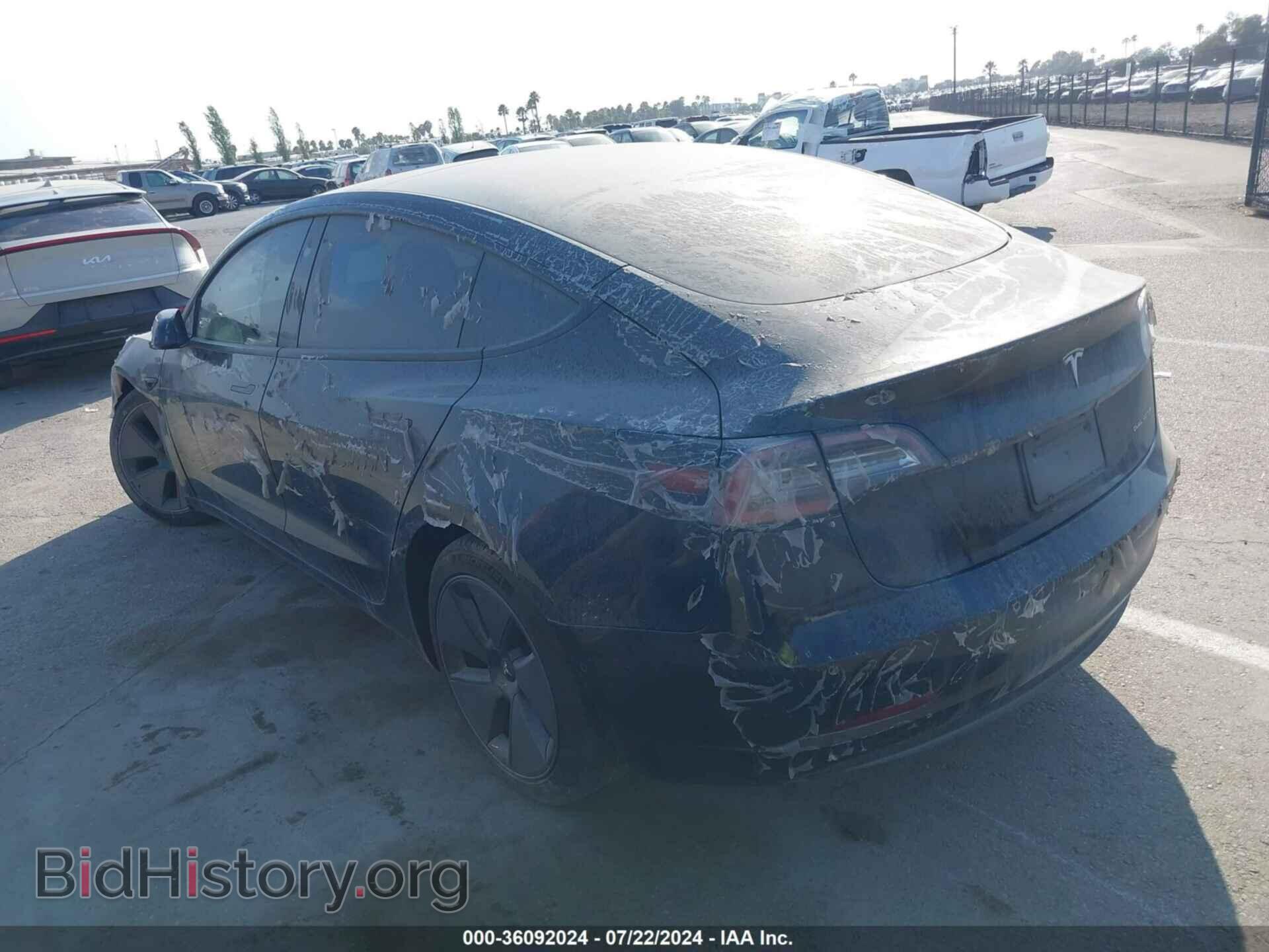 2021 TESLA MODEL 3 - VIN: 5YJ3E1EB7MF006870 - Фото 3