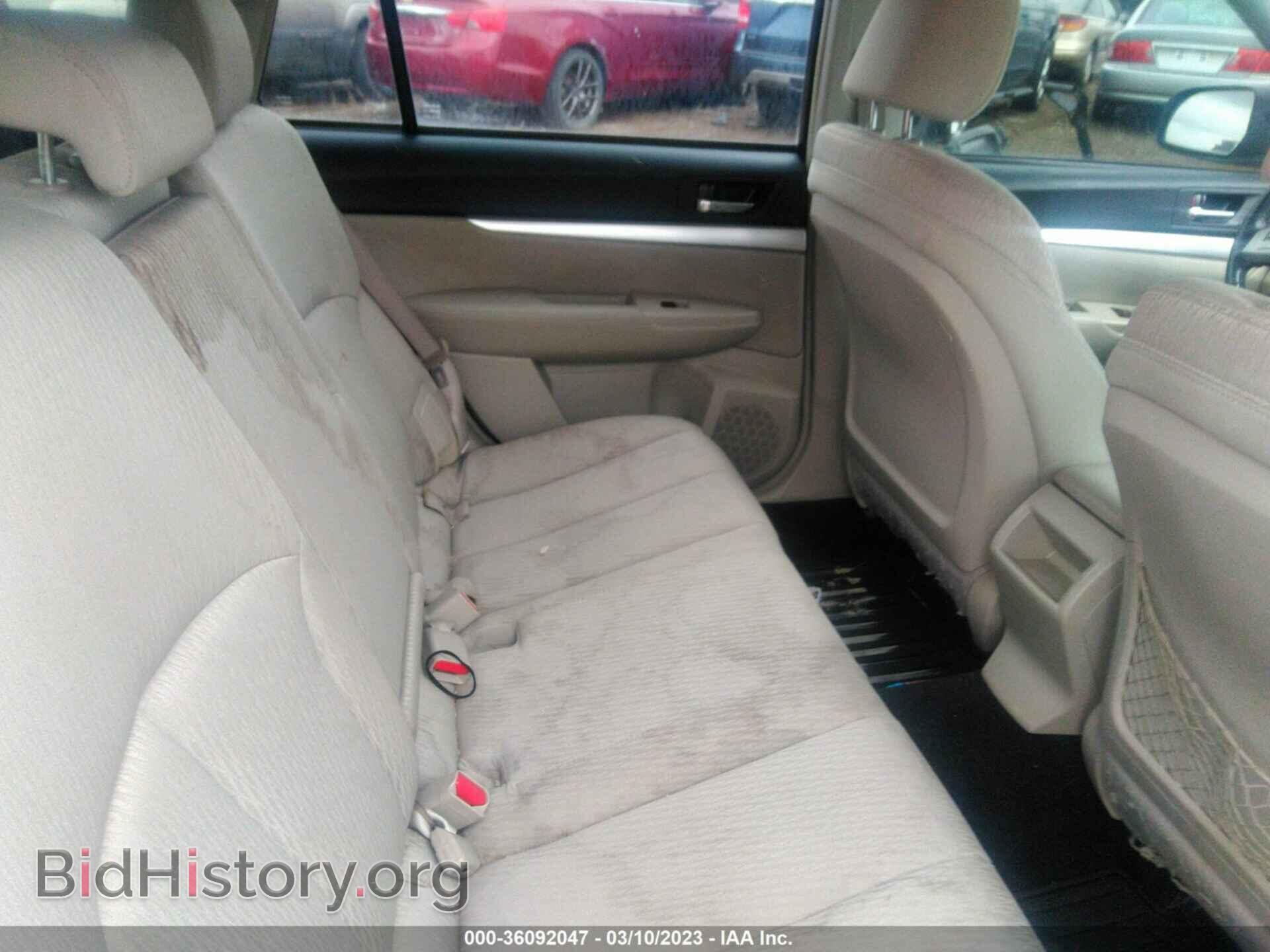 2011 SUBARU OUTBACK - VIN: 4S4BRBCC1B3334275 - Фото 8