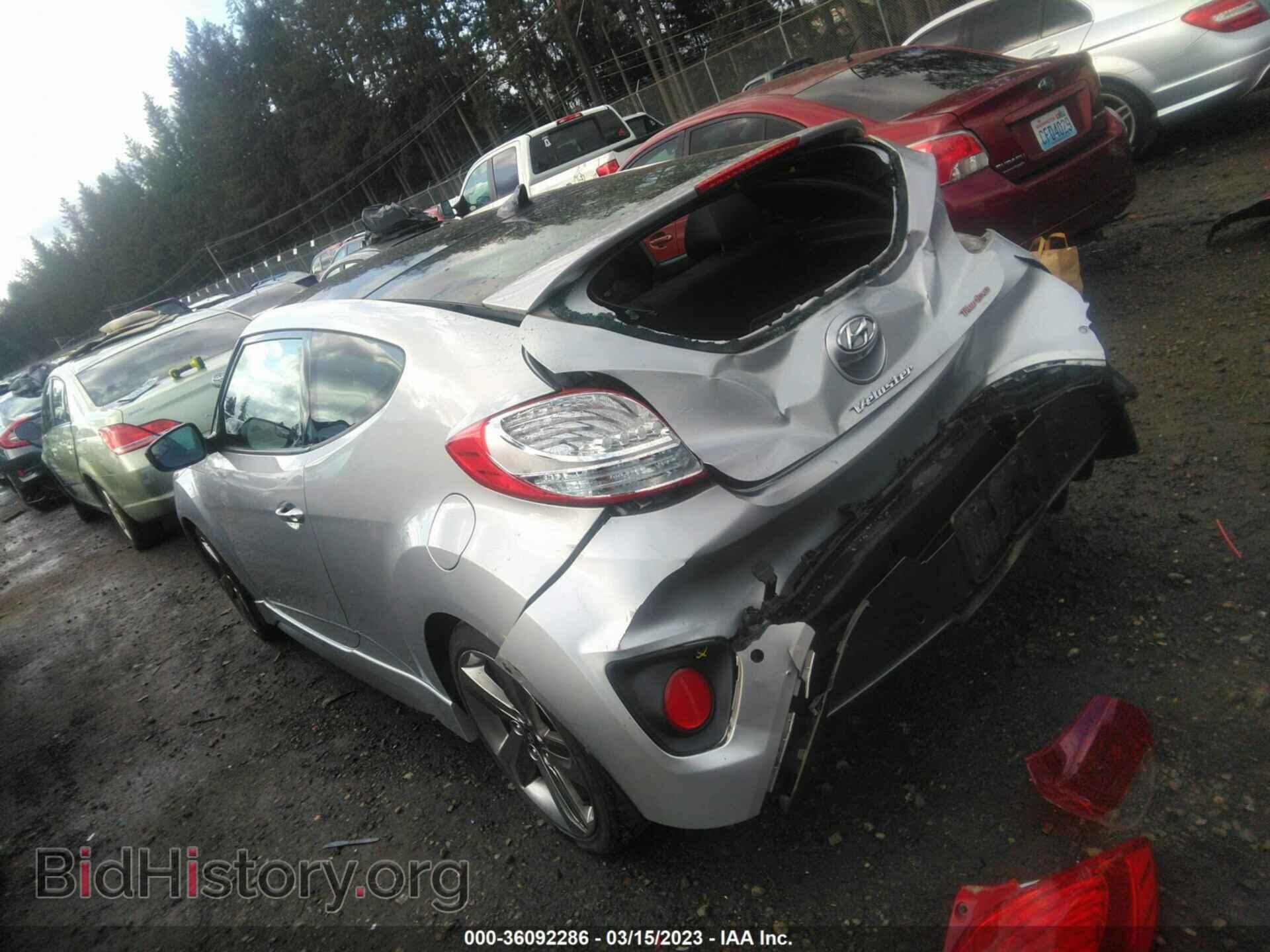 2014 HYUNDAI VELOSTER - VIN: KMHTC6AE1EU190016 - Фото 3