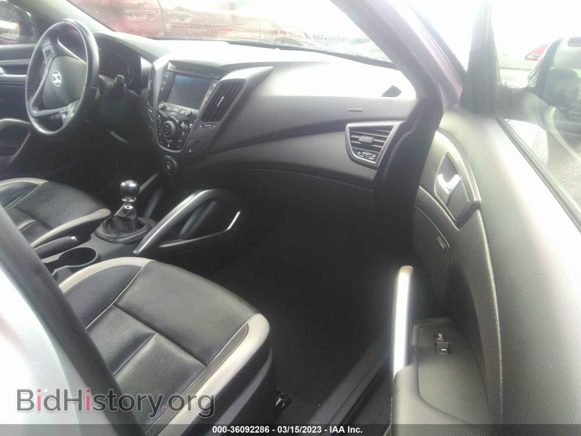 2014 HYUNDAI VELOSTER - VIN: KMHTC6AE1EU190016 - Фото 5