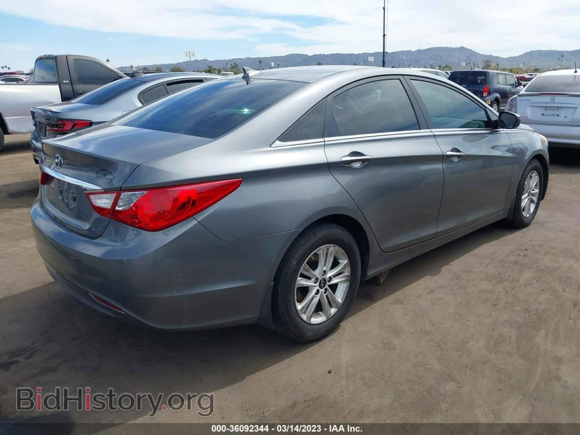 2013 HYUNDAI SONATA - VIN: 5NPEB4AC0DH743525 - Фото 4