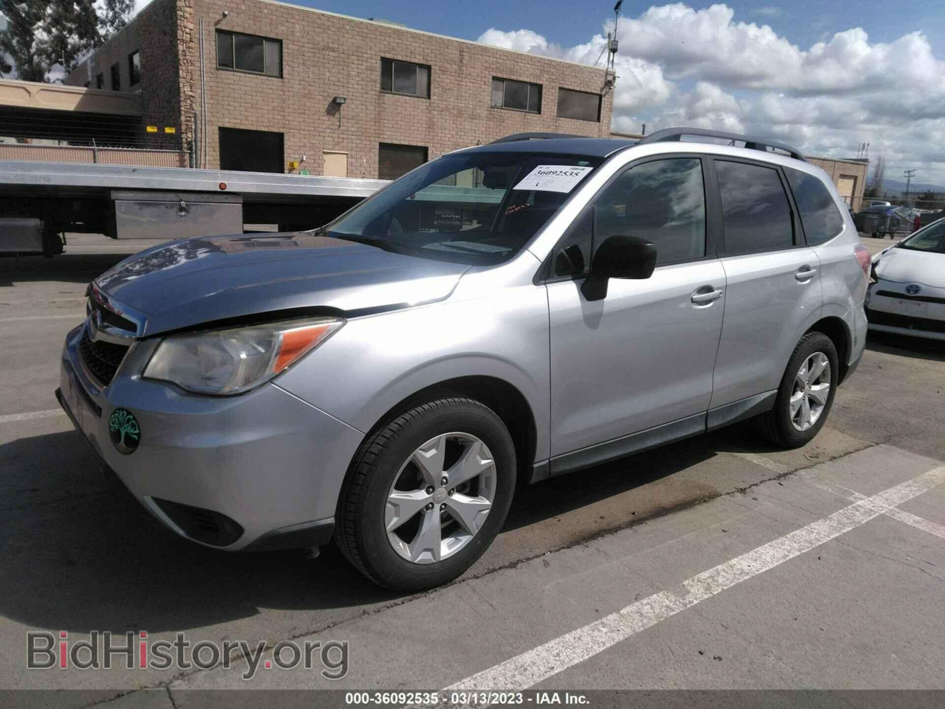 2015 SUBARU FORESTER - VIN: JF2SJABC5FH524534 - Фото 2