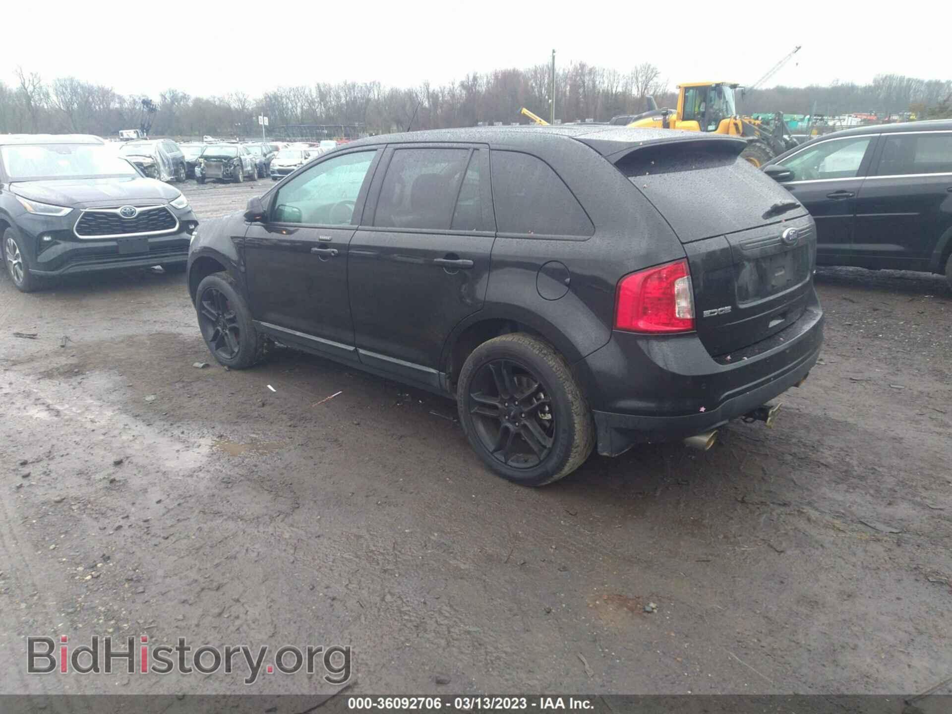 2014 FORD EDGE - VIN: 2FMDK3JC2EBA98357 - Фото 3