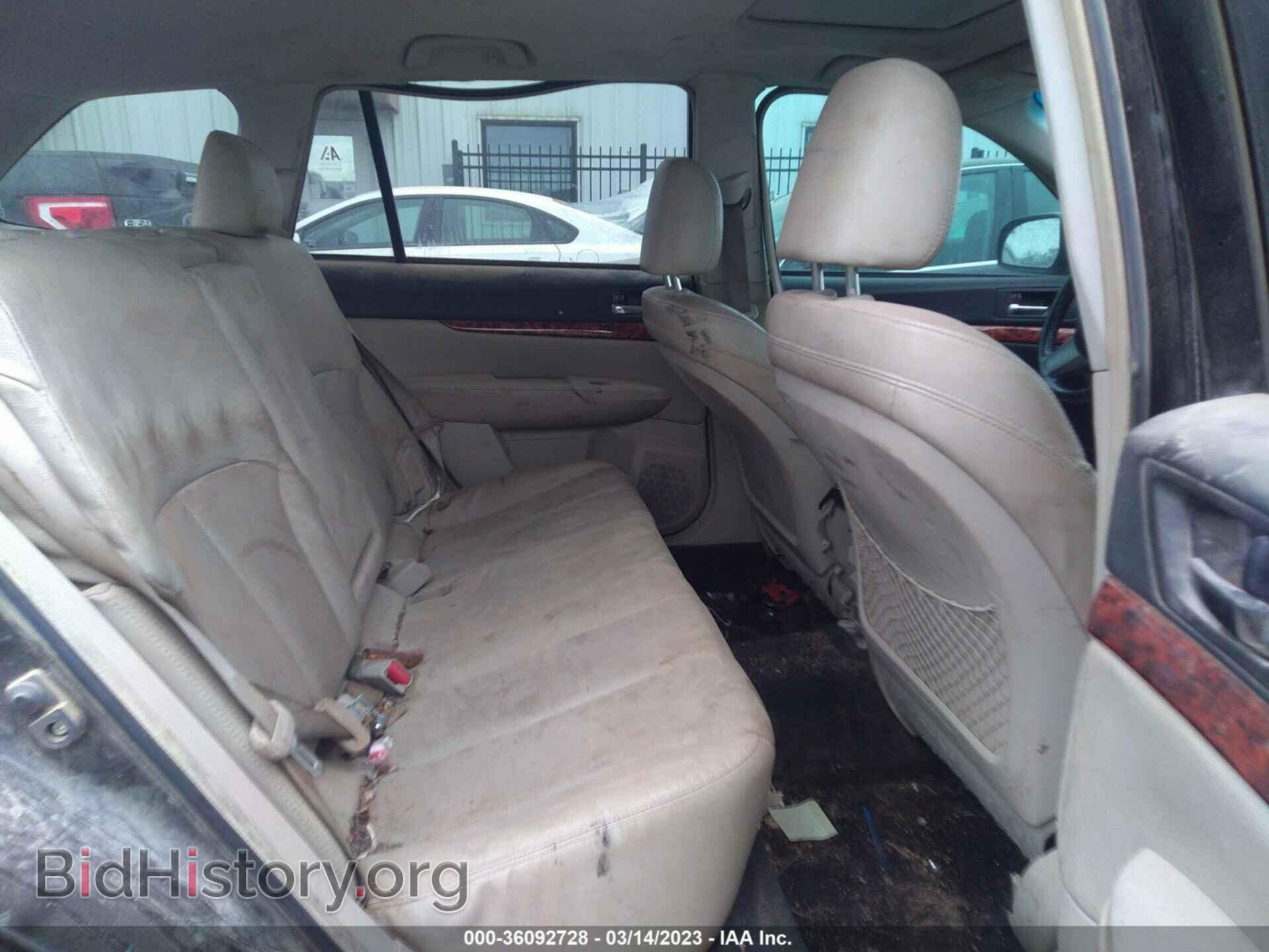 2011 SUBARU OUTBACK - VIN: 4S4BRCLC9B3371015 - Фото 8