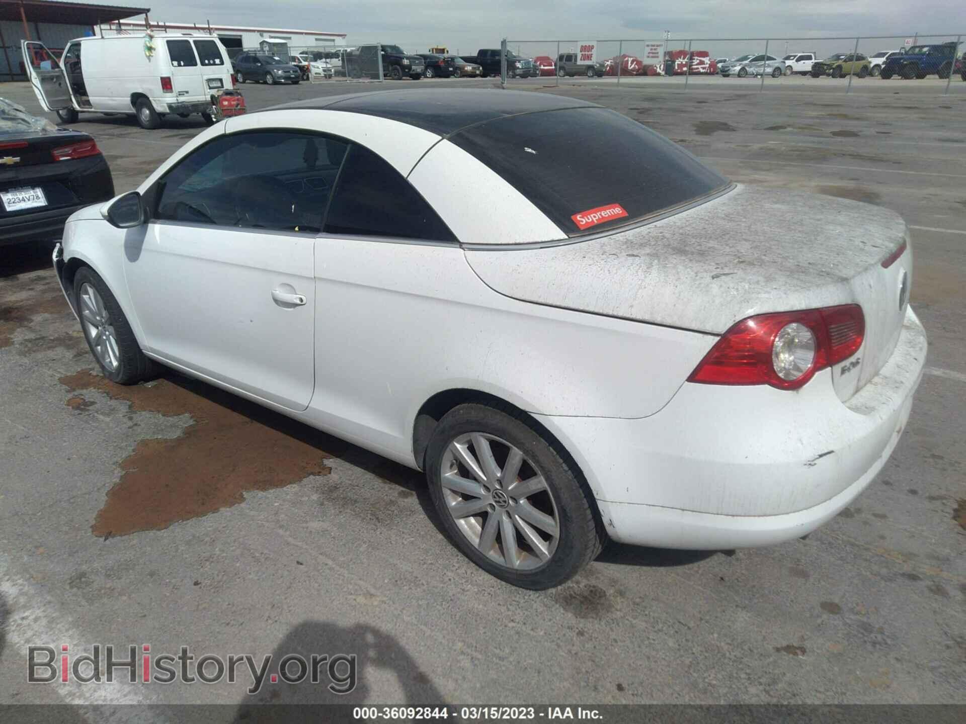 2009 VOLKSWAGEN EOS - VIN: WVWBA71F79V016813 - Фото 3
