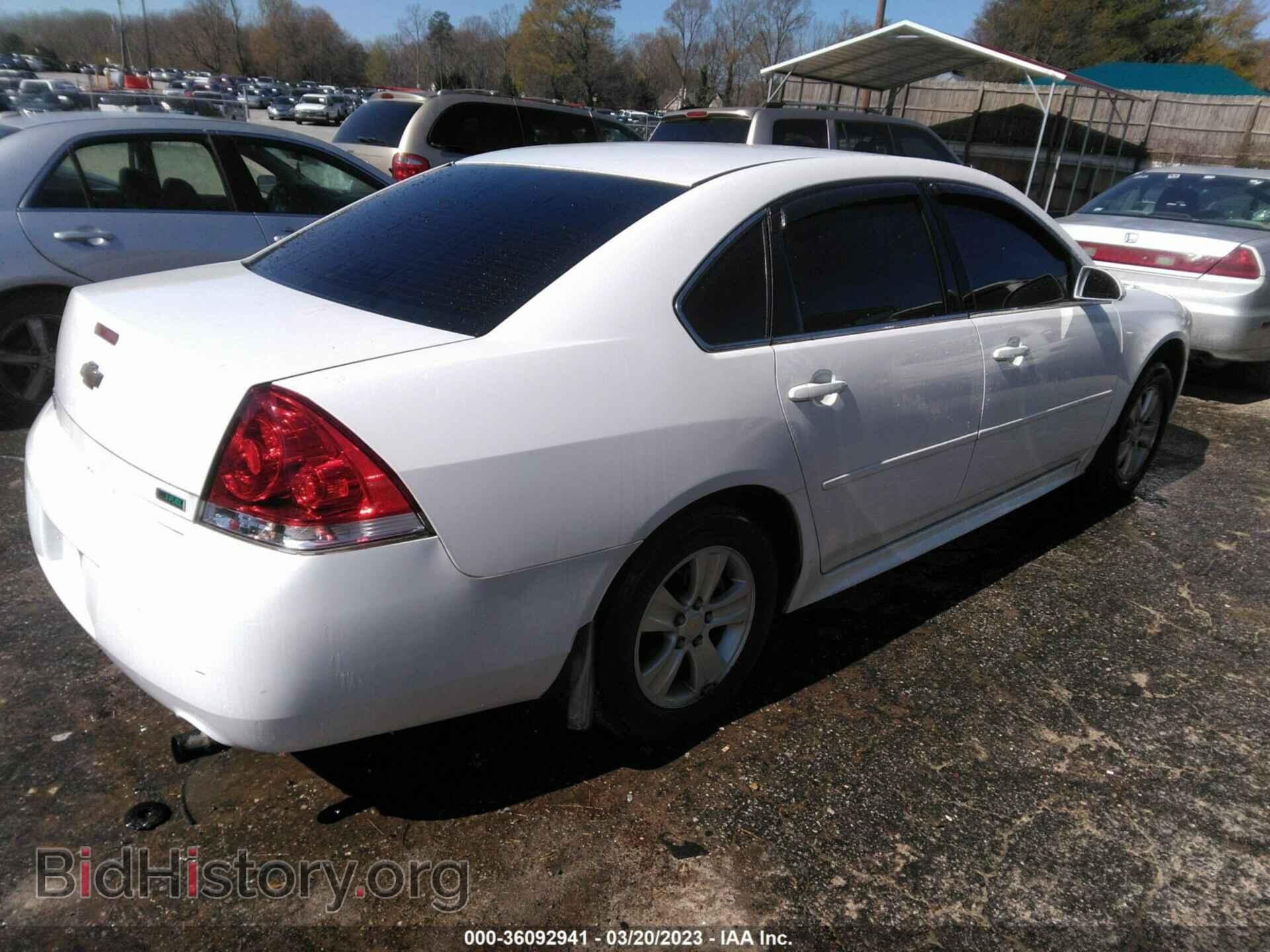 2013 CHEVROLET IMPALA - VIN: 2G1WF5E36D1208122 - Фото 4