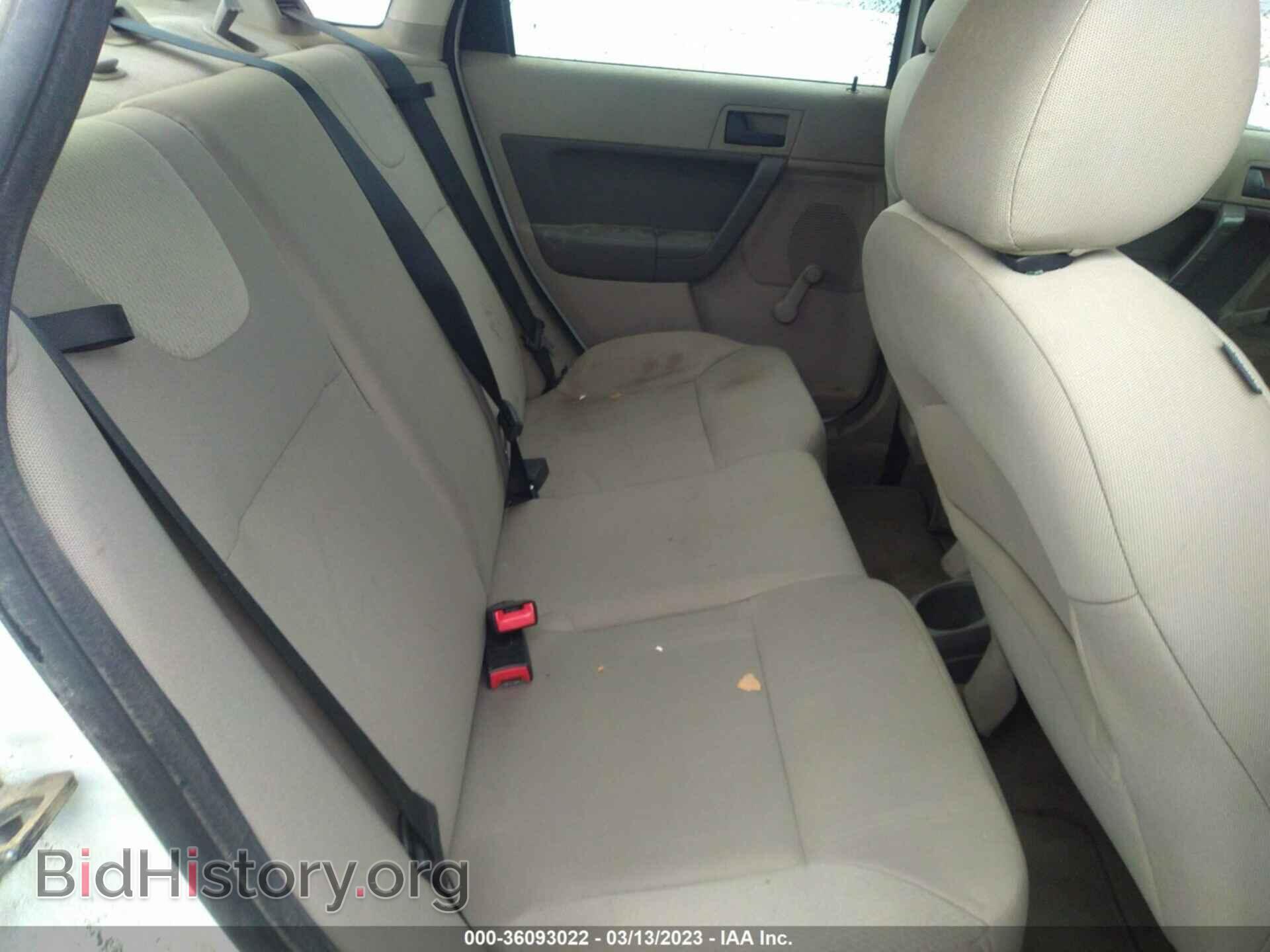 2008 FORD FOCUS - VIN: 1FAHP34N38W298788 - Фото 8