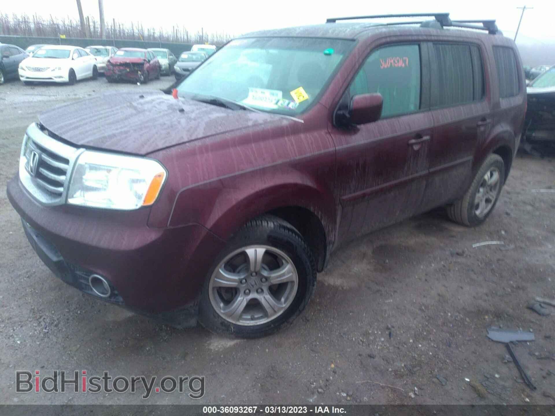 2012 HONDA PILOT - VIN: 5FNYF4H66CB045824 - Фото 2