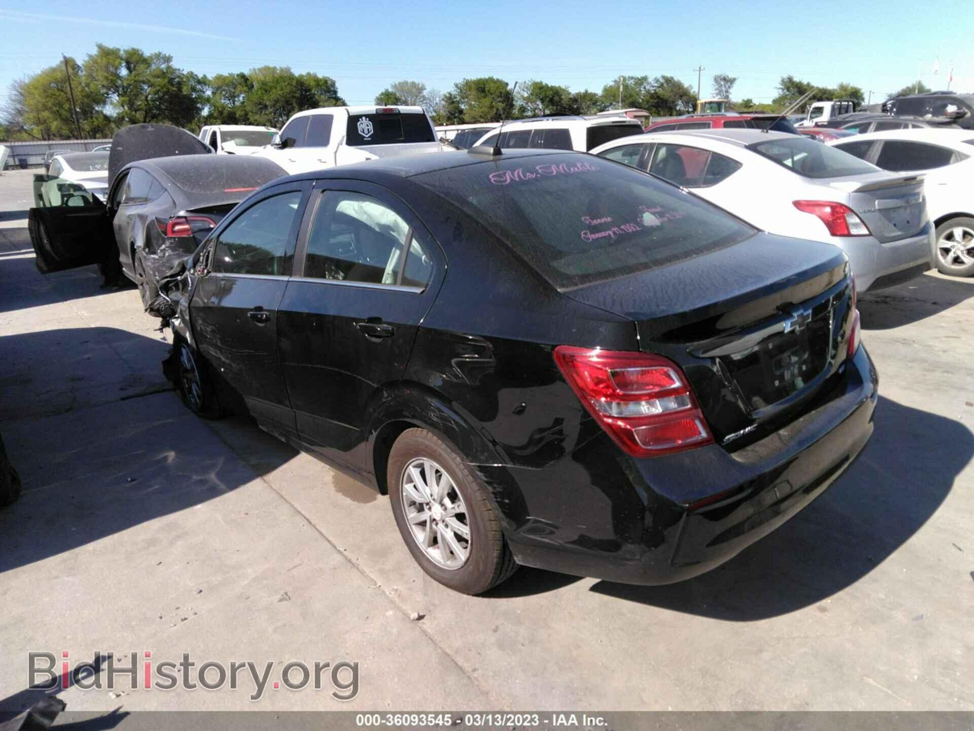 2019 CHEVROLET SONIC - VIN: 1G1JD5SB2K4118074 - Фото 3