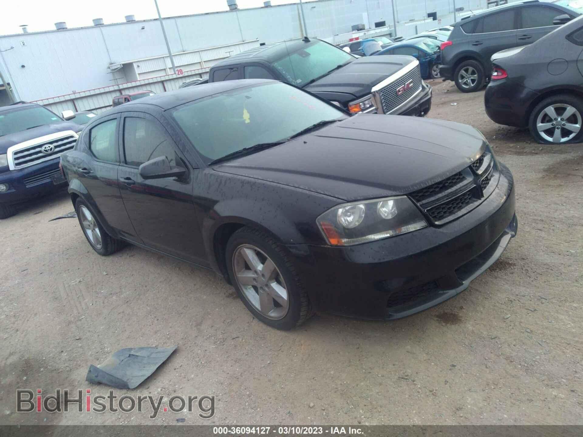 Photo 1C3CDZAB2CN270087 - DODGE AVENGER 2012