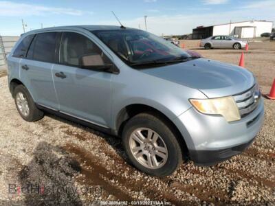 2008 Ford EDGE SE, blue — VIN 2FMDK36C98BA55180, IAAI