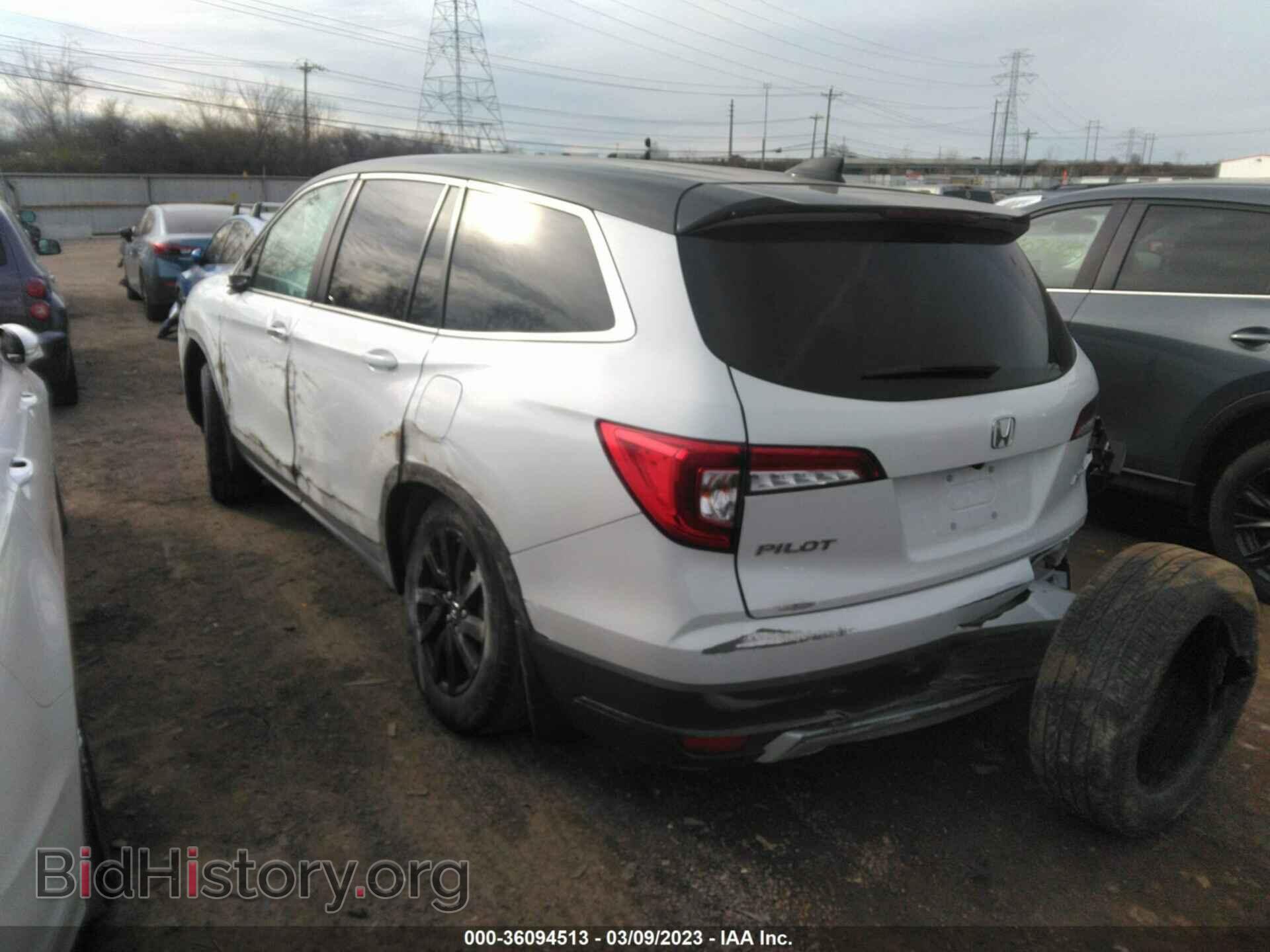 2021 HONDA PILOT - VIN: 5FNYF6H50MB100787 - Фото 3