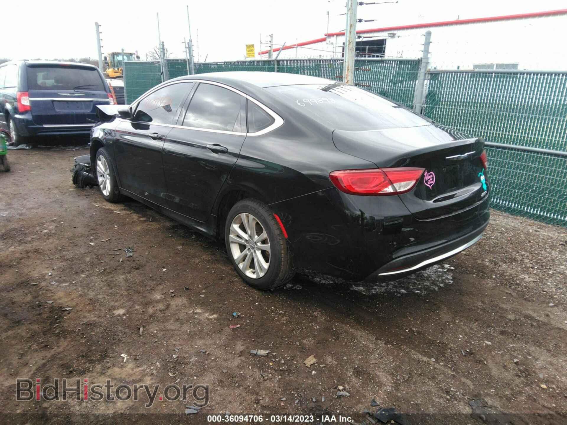 2015 CHRYSLER 200 - VIN: 1C3CCCAB8FN699898 - Фото 3