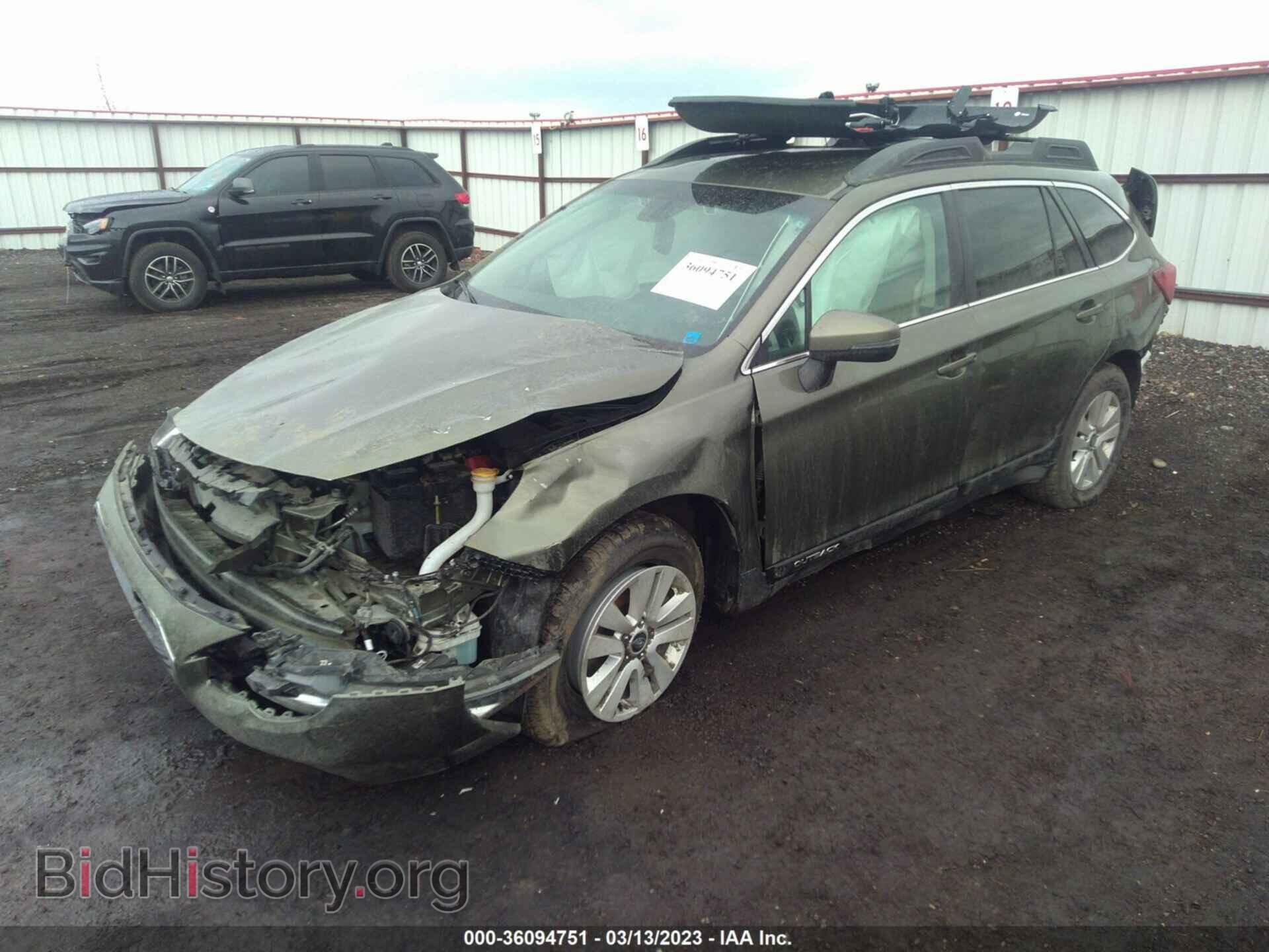 2019 SUBARU OUTBACK - VIN: 4S4BSAFC8K3325793 - Фото 2