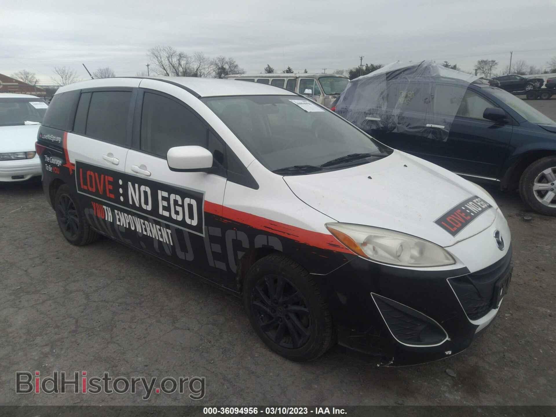 Photo JM1CW2BL6C0103068 - MAZDA MAZDA5 2012