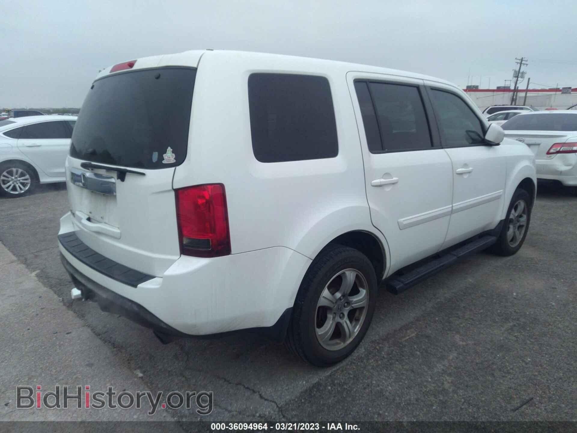2012 HONDA PILOT - VIN: 5FNYF3H40CB025223 - Фото 4