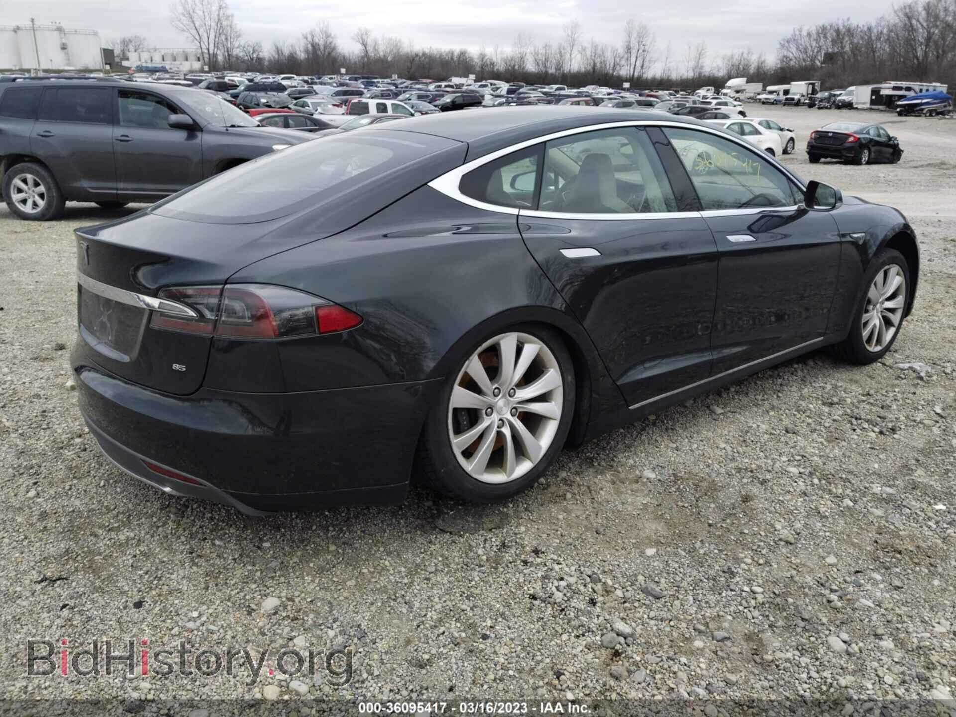 2014 TESLA MODEL S - VIN: 5YJSA1H18EFP41305 - Фото 4