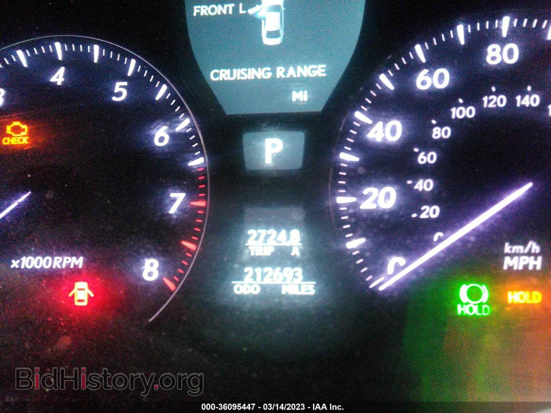 2010 LEXUS LS 460 - VIN: JTHCL5EFXA5007510 - Фото 7
