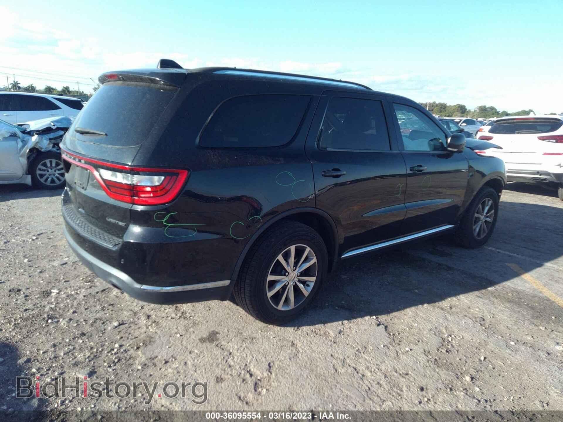 2016 DODGE DURANGO - VIN: 1C4RDHDG3GC301193 - Фото 4