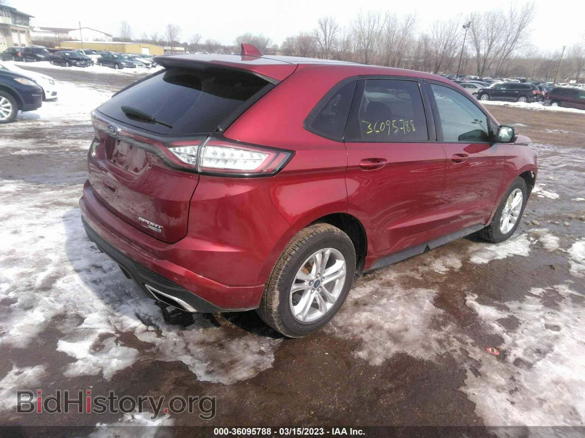 2015 FORD EDGE - VIN: 2FMTK4AP6FBC06596 - Фото 4