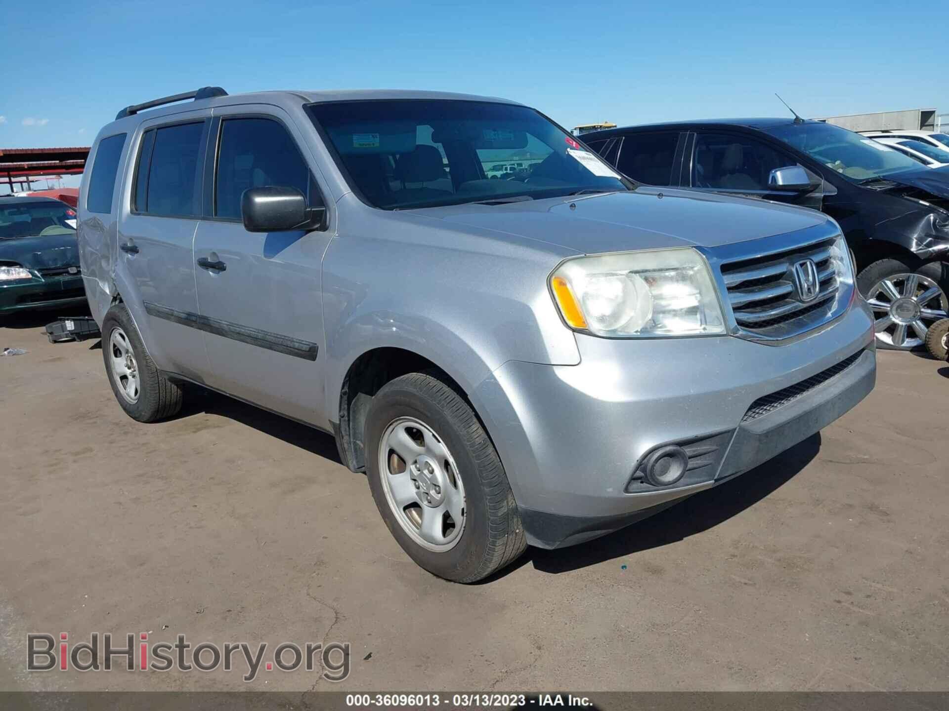Photo 5FNYF3H29FB010433 - HONDA PILOT 2015