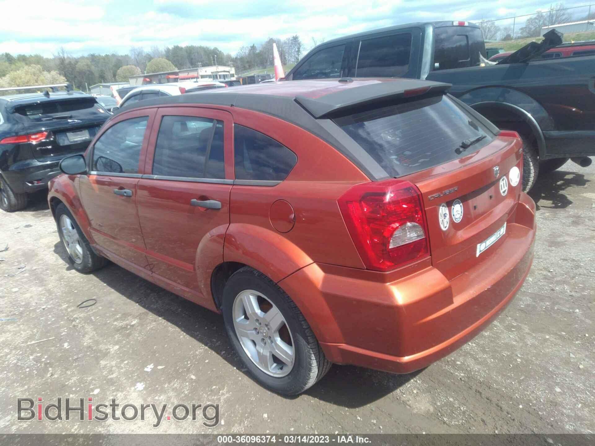 2008 DODGE CALIBER - VIN: 1B3HB48C38D502672 - Фото 3