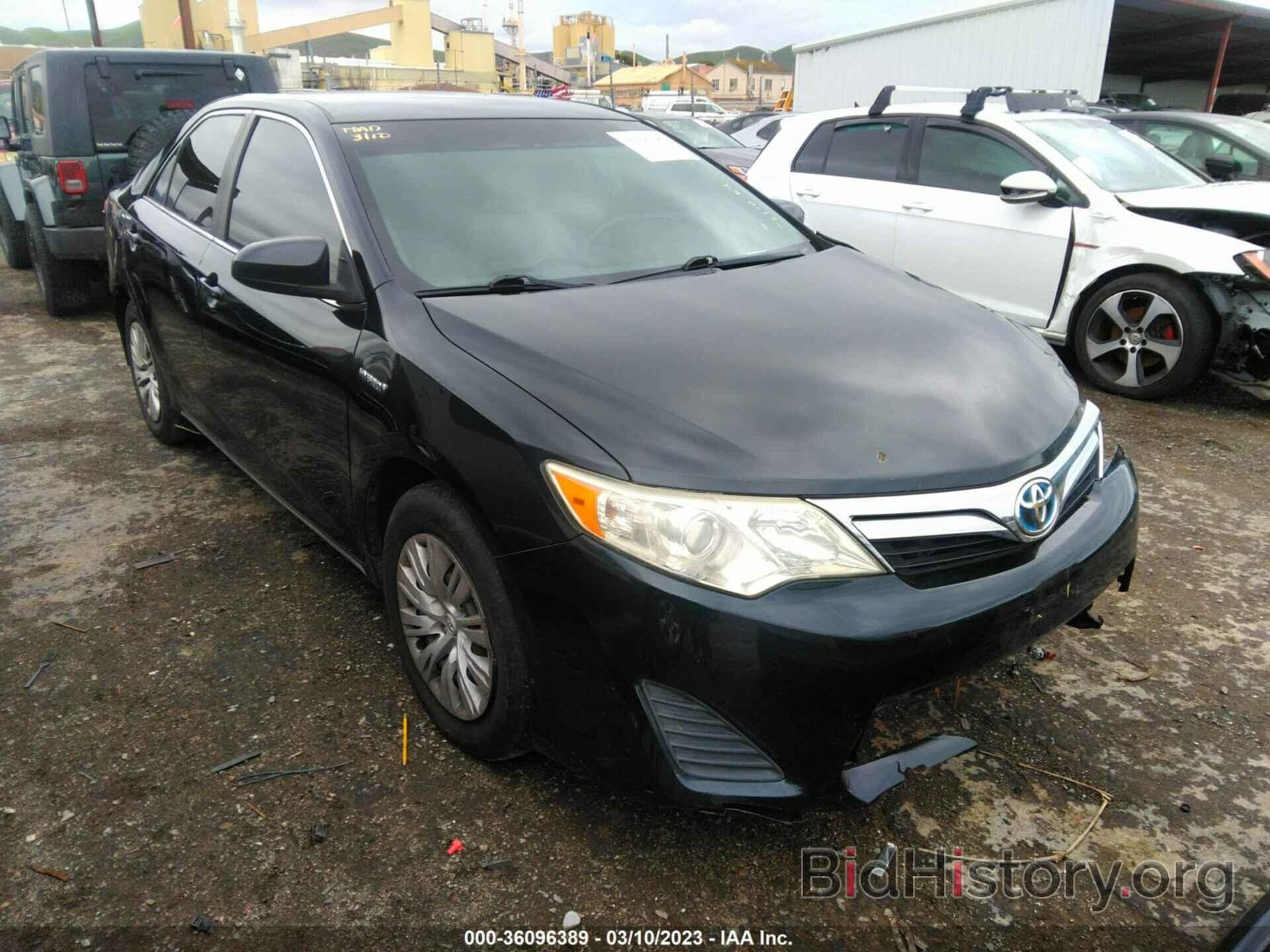 Photo 4T1BD1FKXCU002505 - TOYOTA CAMRY HYBRID 2012