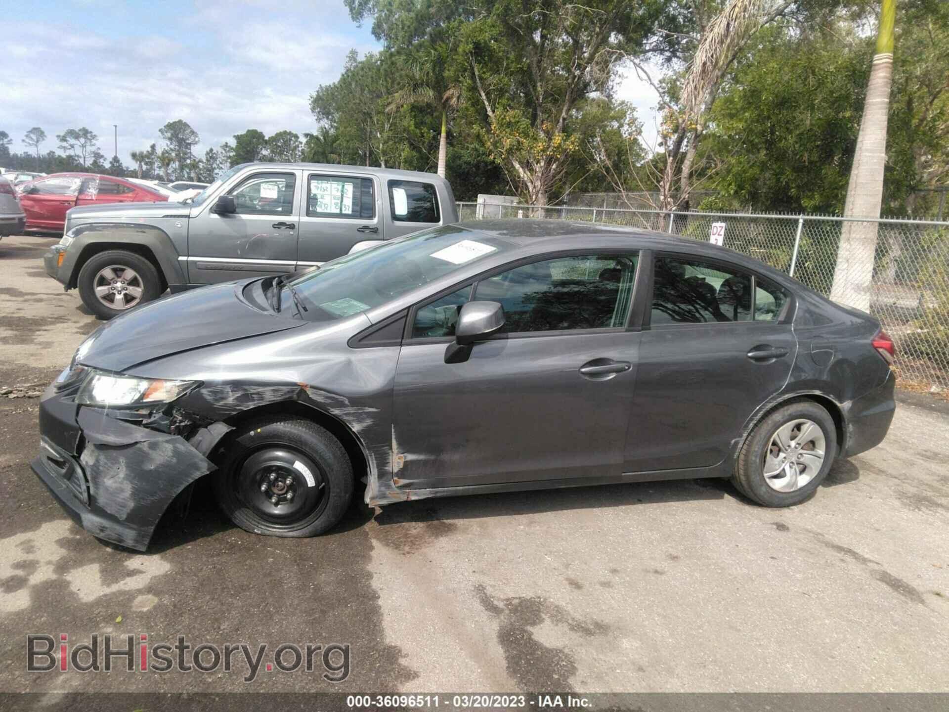 2013 HONDA CIVIC - VIN: 19XFB2E5XDE064502 - Фото 6
