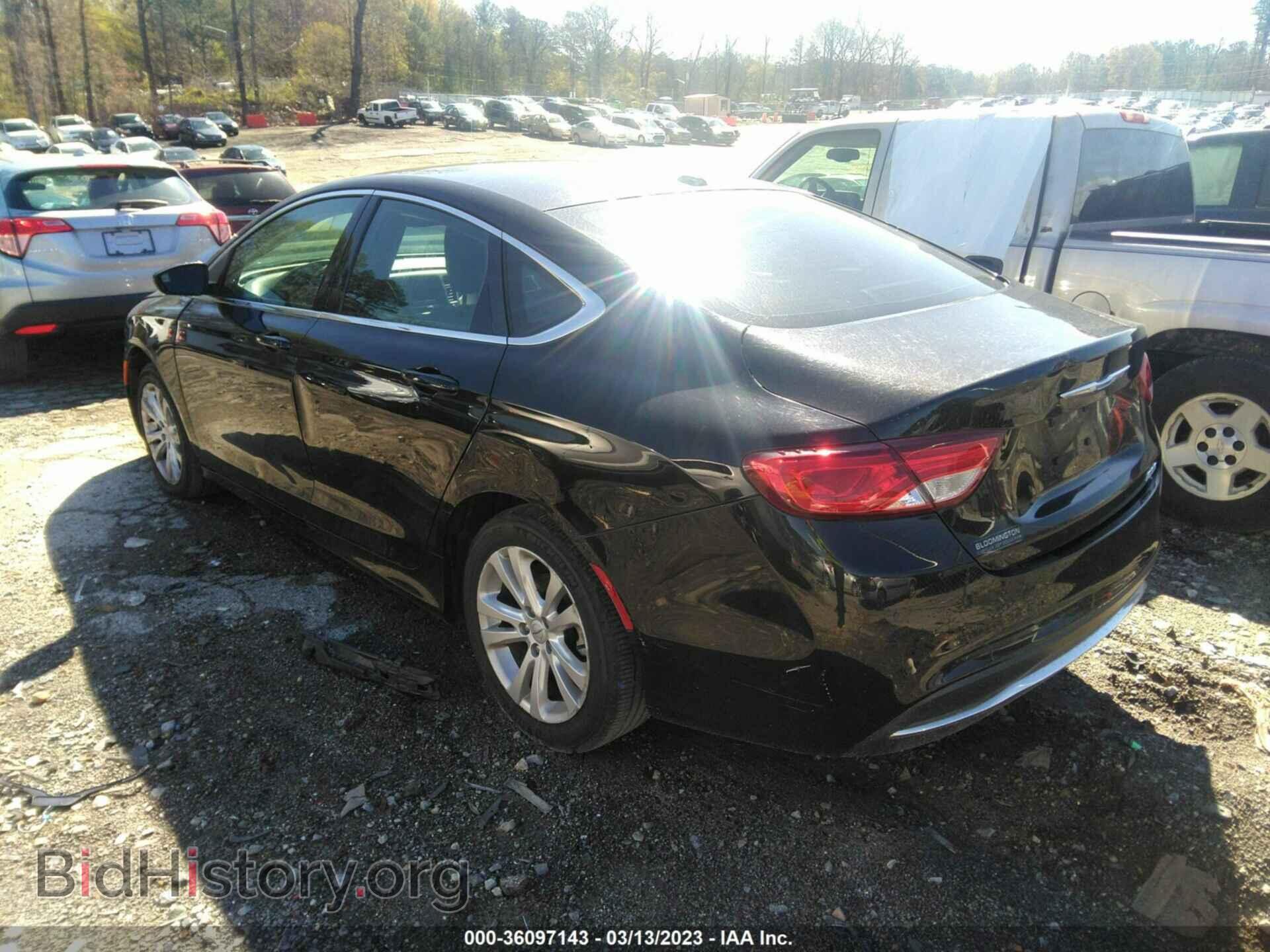2015 CHRYSLER 200 - VIN: 1C3CCCAB1FN609846 - Photo 3