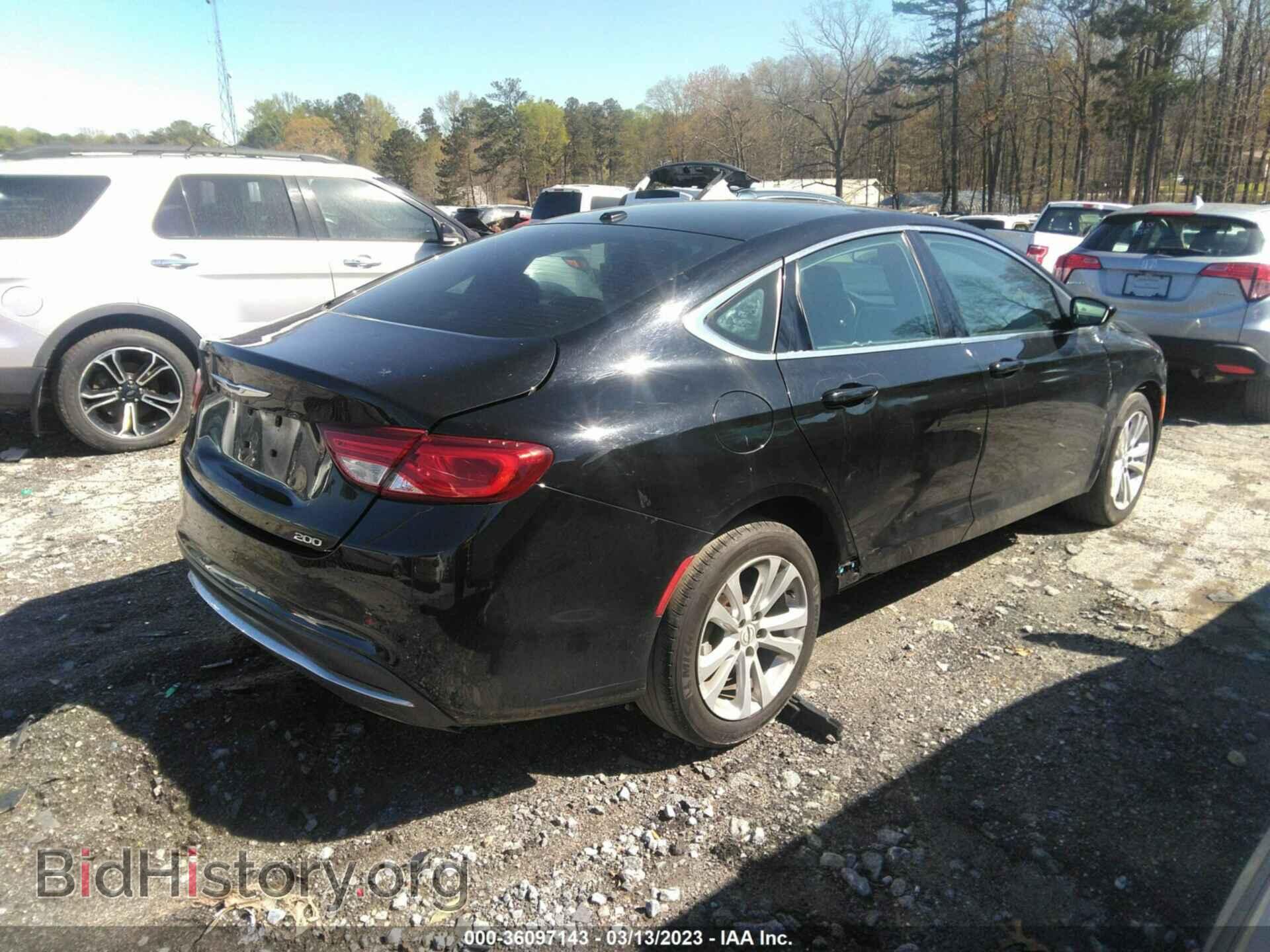 2015 CHRYSLER 200 - VIN: 1C3CCCAB1FN609846 - Photo 4