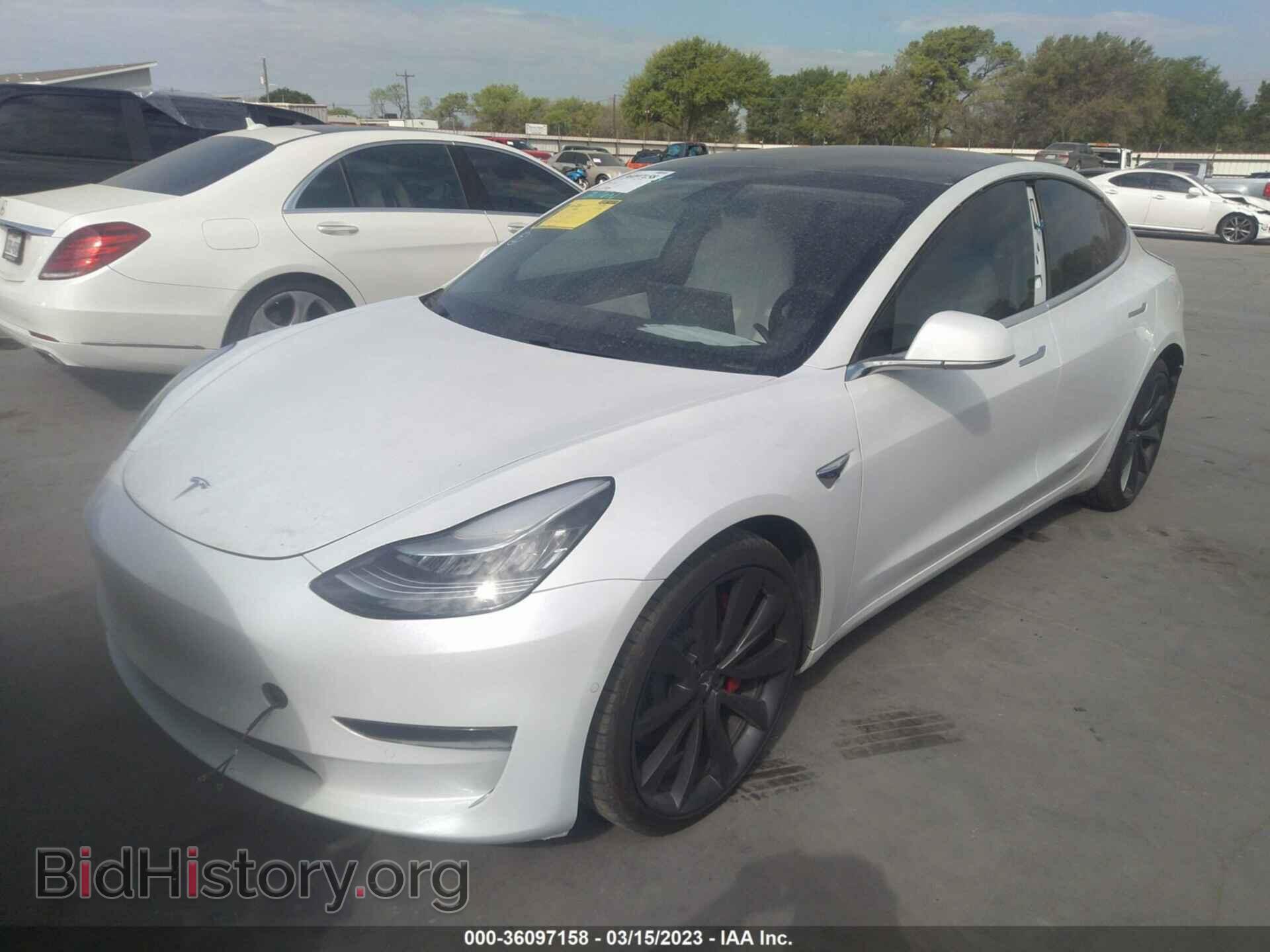 2020 TESLA MODEL 3 - VIN: 5YJ3E1EC9LF736433 - Фото 2