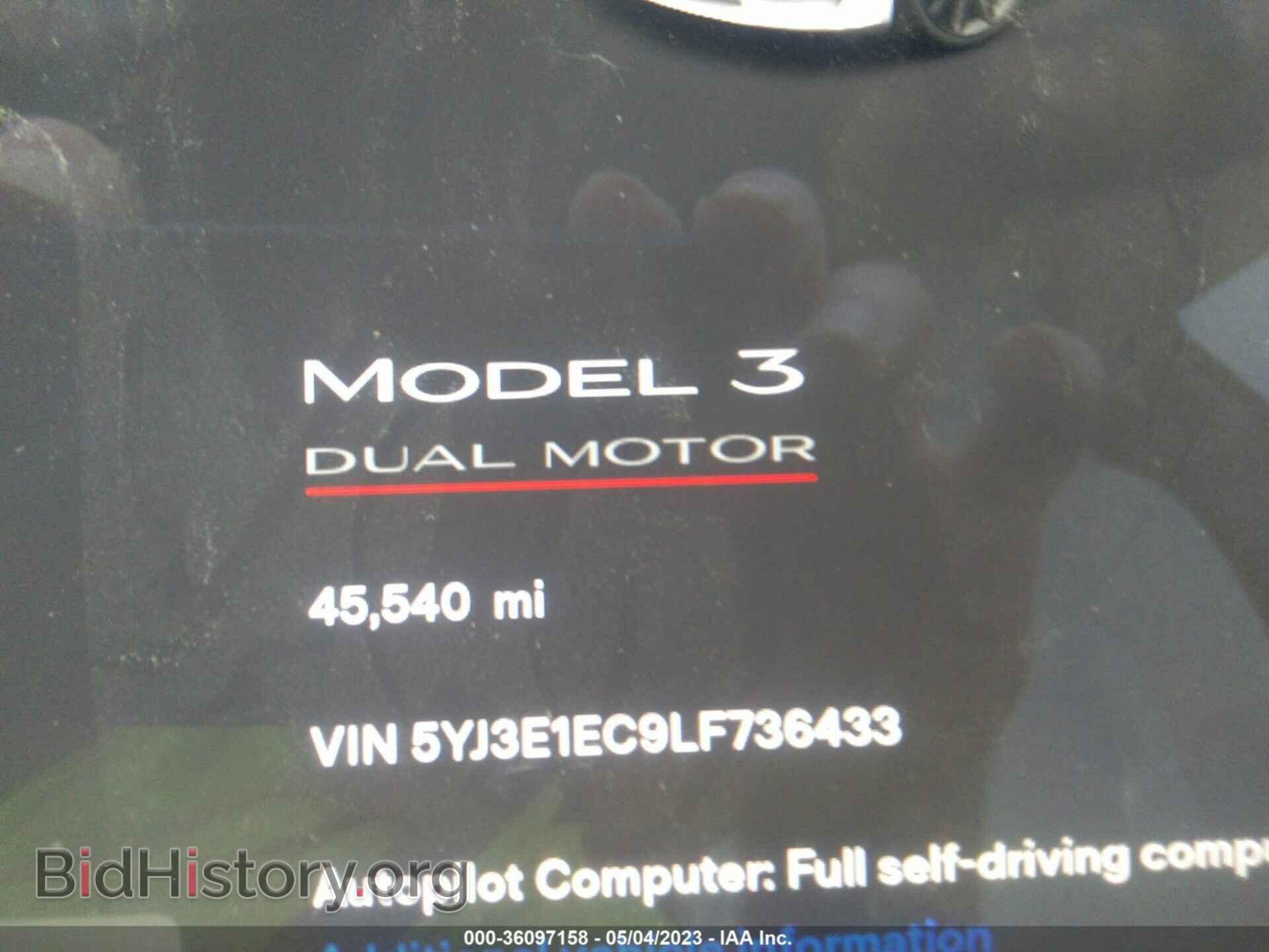 2020 TESLA MODEL 3 - VIN: 5YJ3E1EC9LF736433 - Фото 7