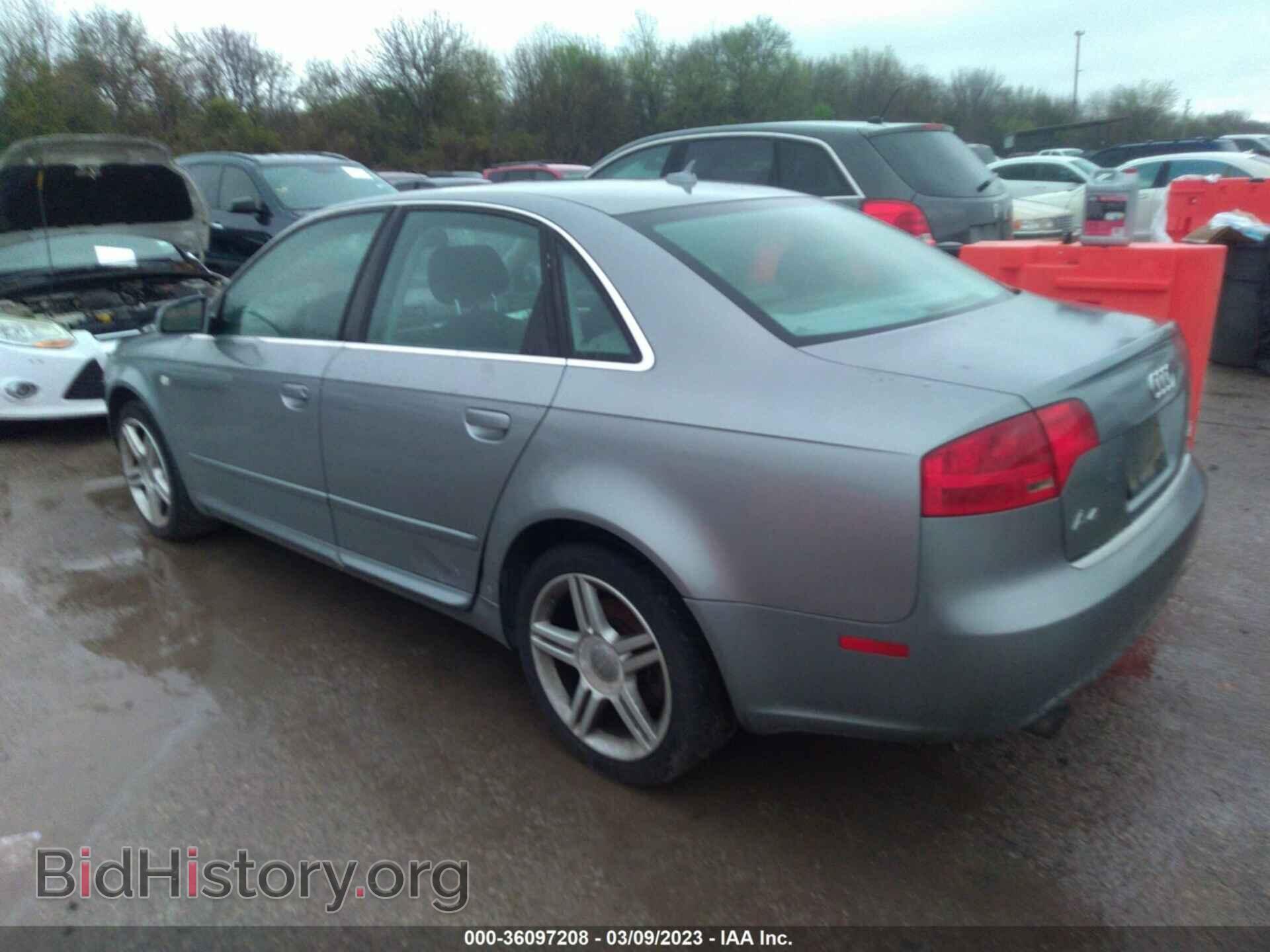 2008 AUDI A4 - VIN: WAUDF78E88A104067 - Фото 3