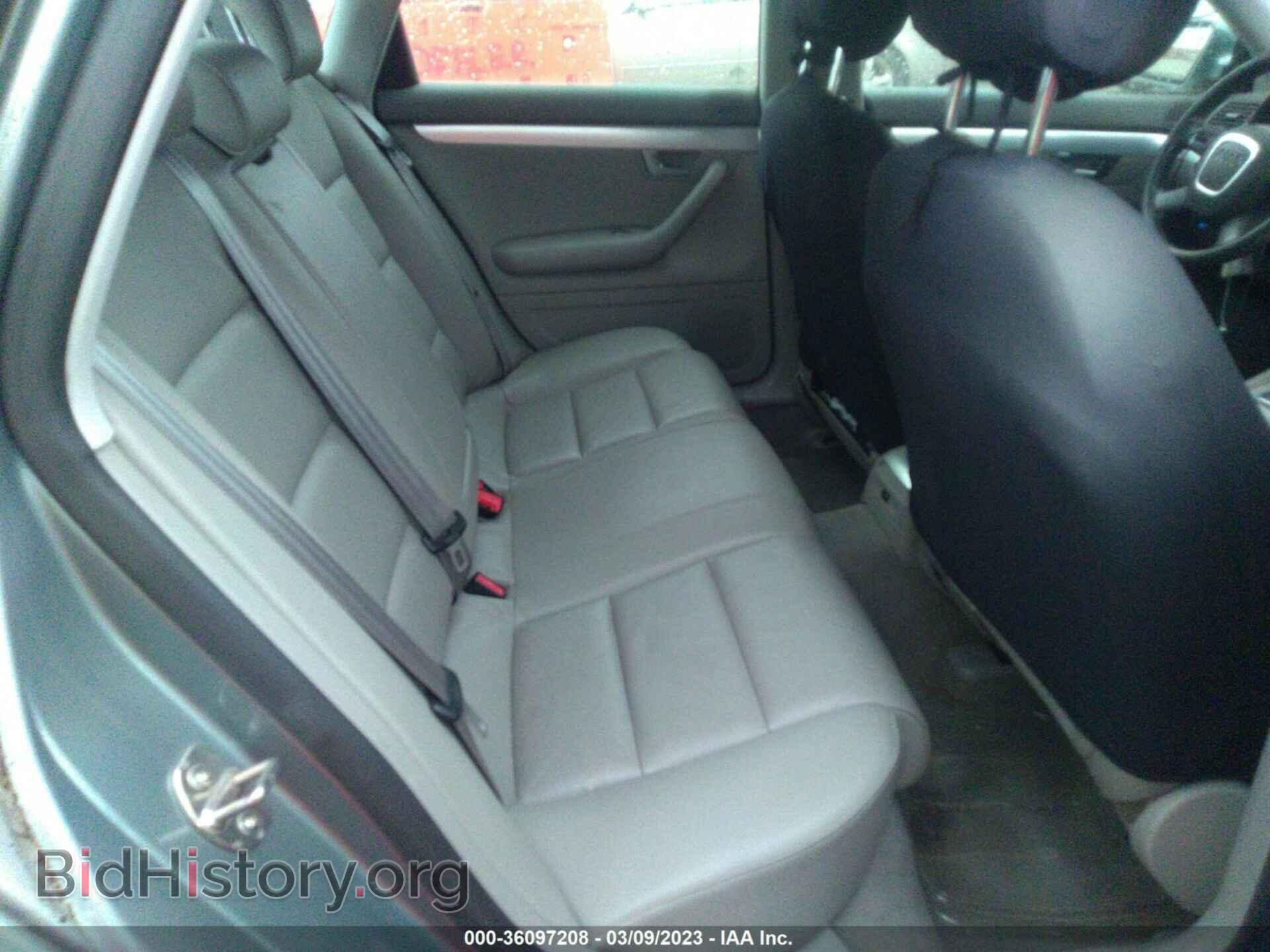 2008 AUDI A4 - VIN: WAUDF78E88A104067 - Фото 8
