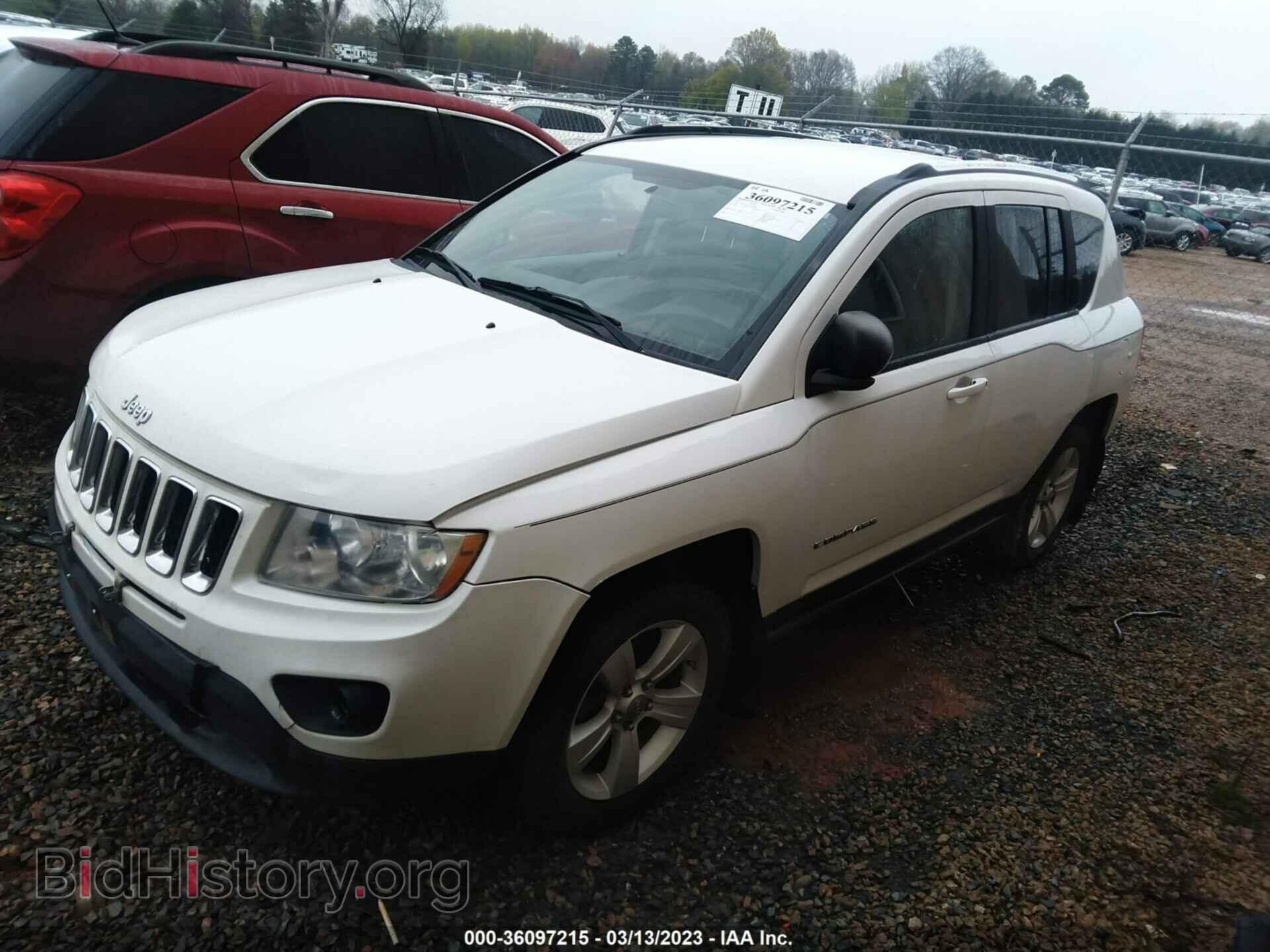2012 JEEP COMPASS - VIN: 1C4NJCBAXCD678004 - Фото 2