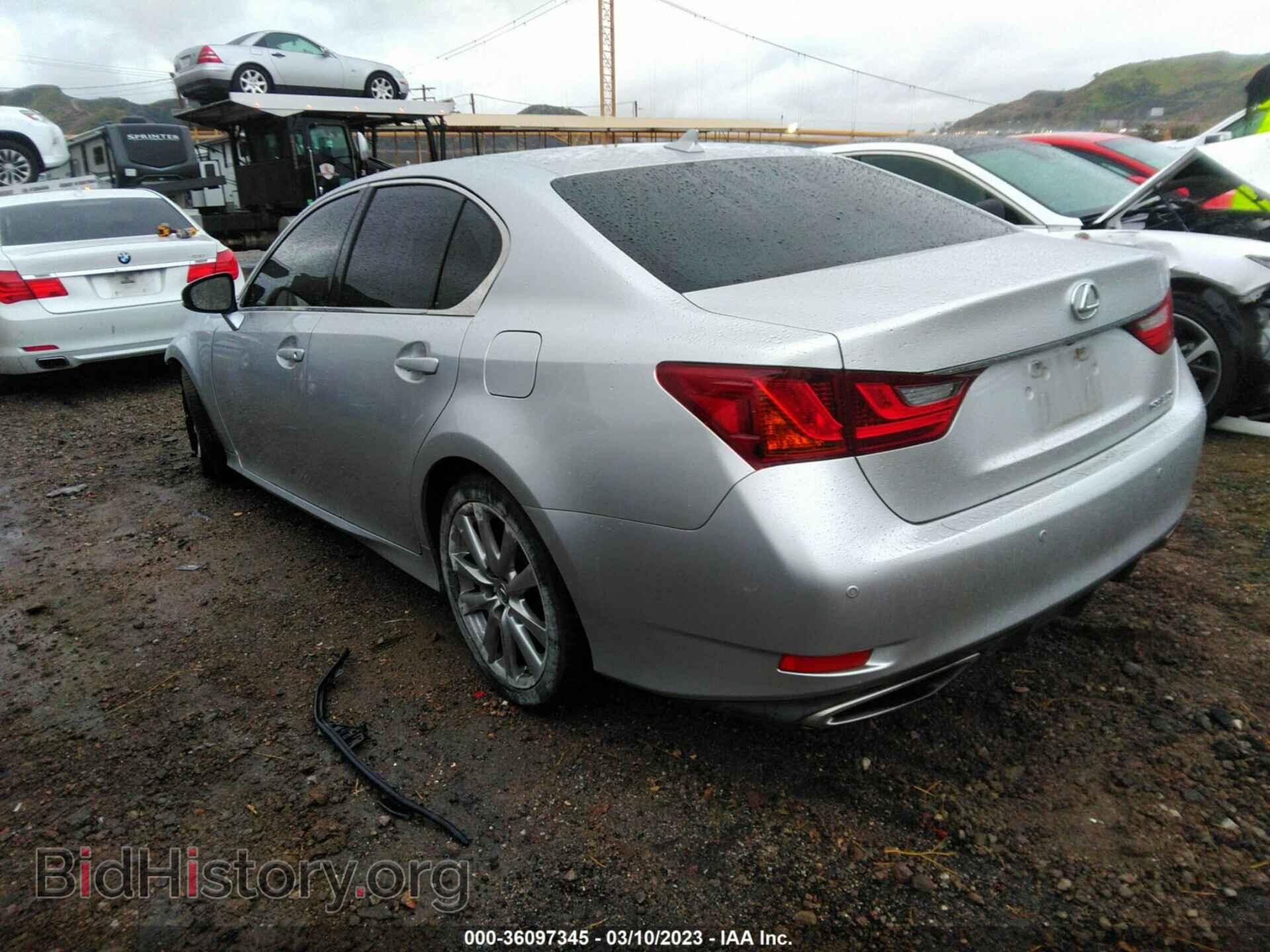 2013 LEXUS GS 350 - VIN: JTHBE1BL8D5022309 - Фото 3