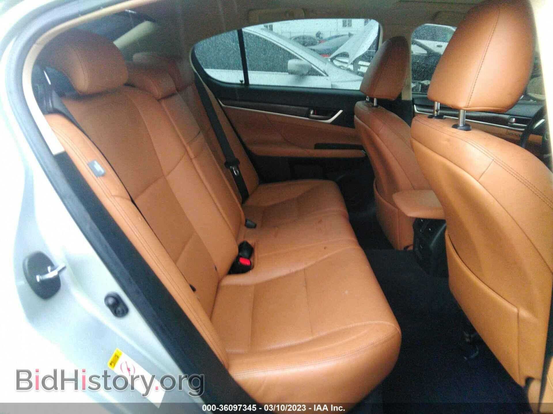 2013 LEXUS GS 350 - VIN: JTHBE1BL8D5022309 - Фото 8